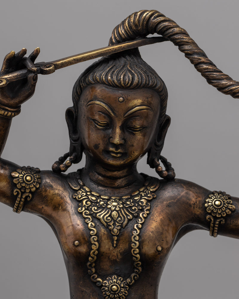 Siddhartha Renunciation Statue | Capturing the Moment of Spiritual Awakening and Asceticism