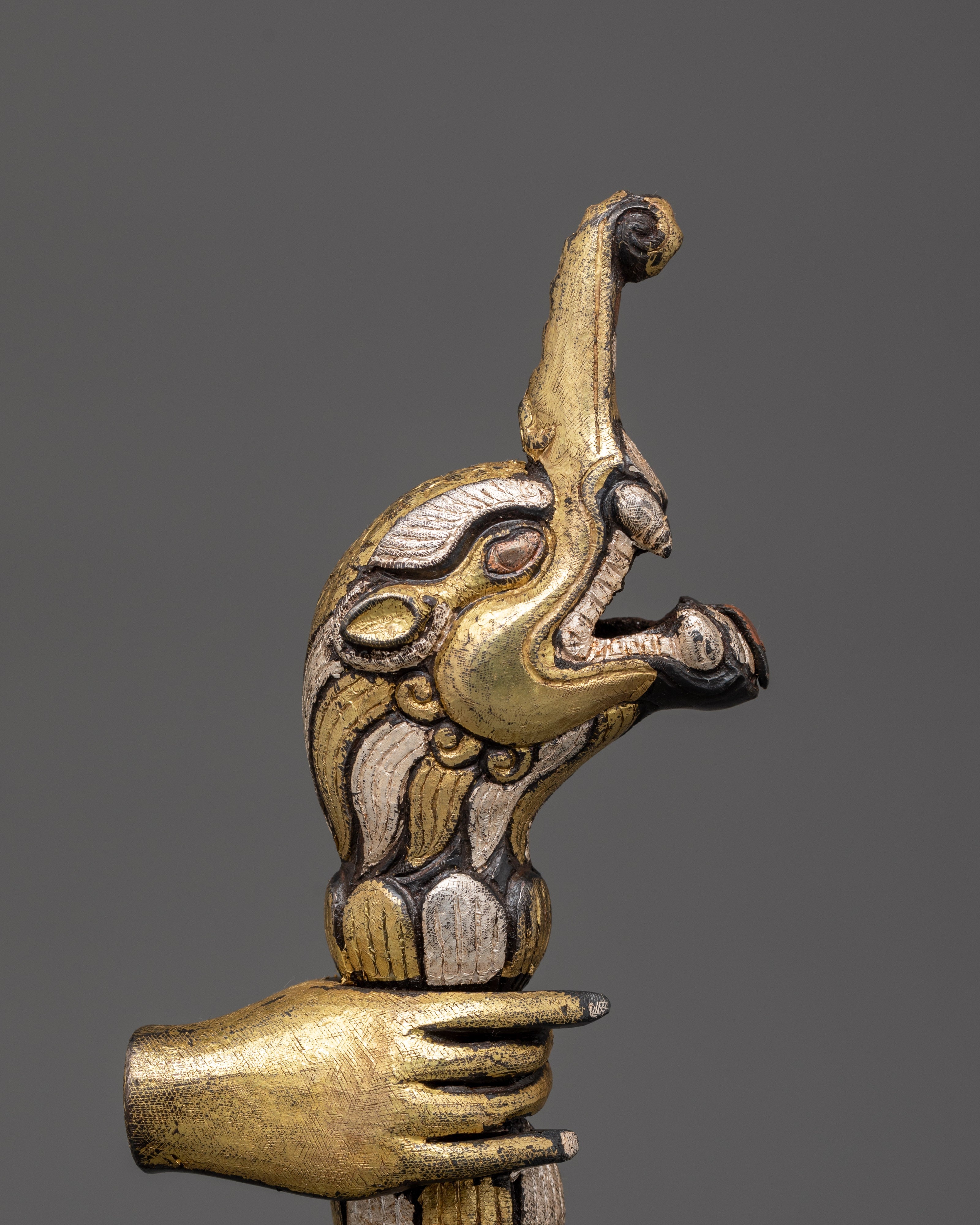 Phurba with Makara Head | Ritual Dagger of Protection and Power