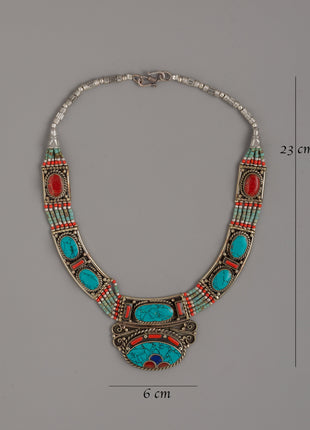 Handcrafted Necklace Accessories | Tibetan Buddha Artwork