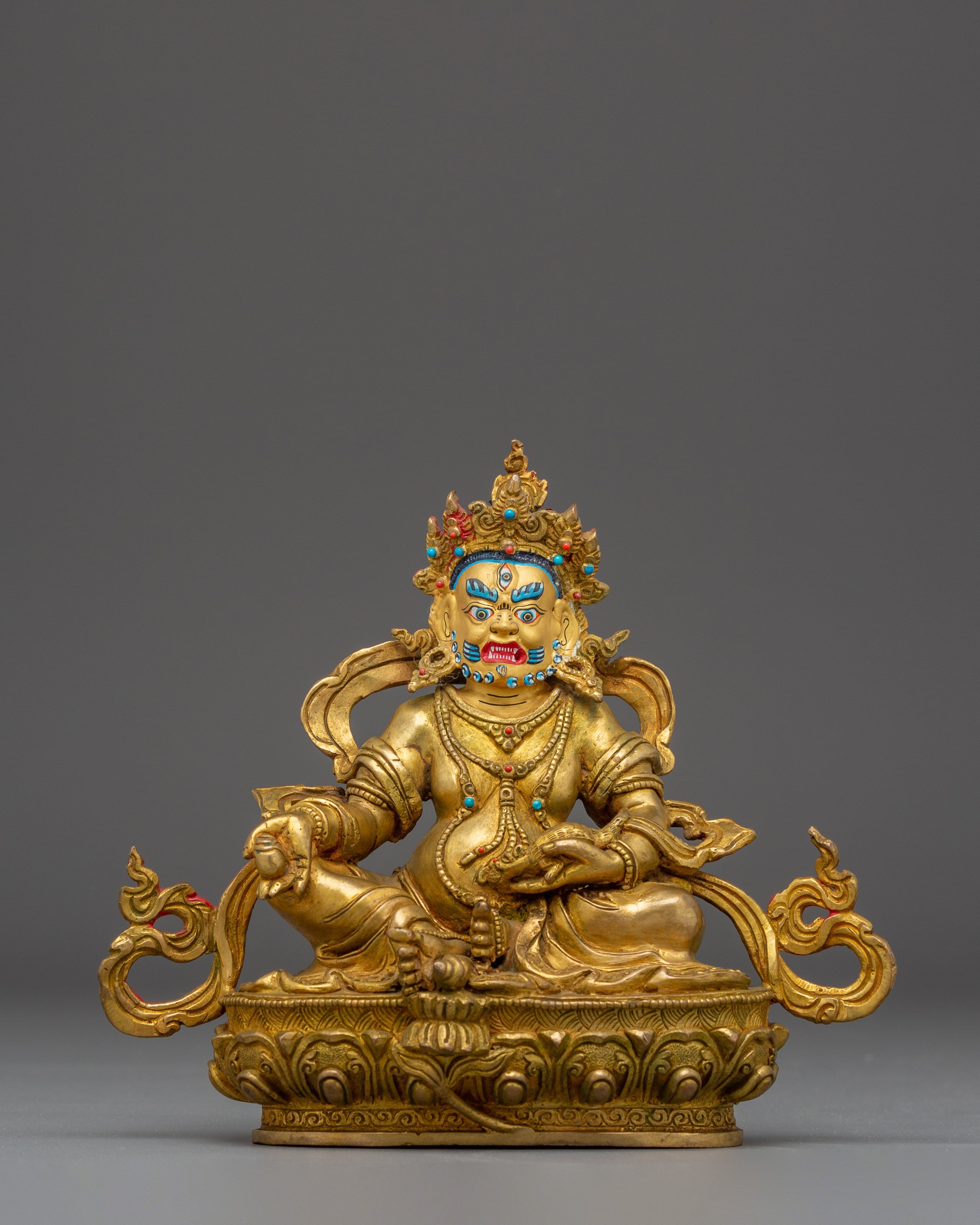 Wealth Icon Dzambhala Handmade Statue