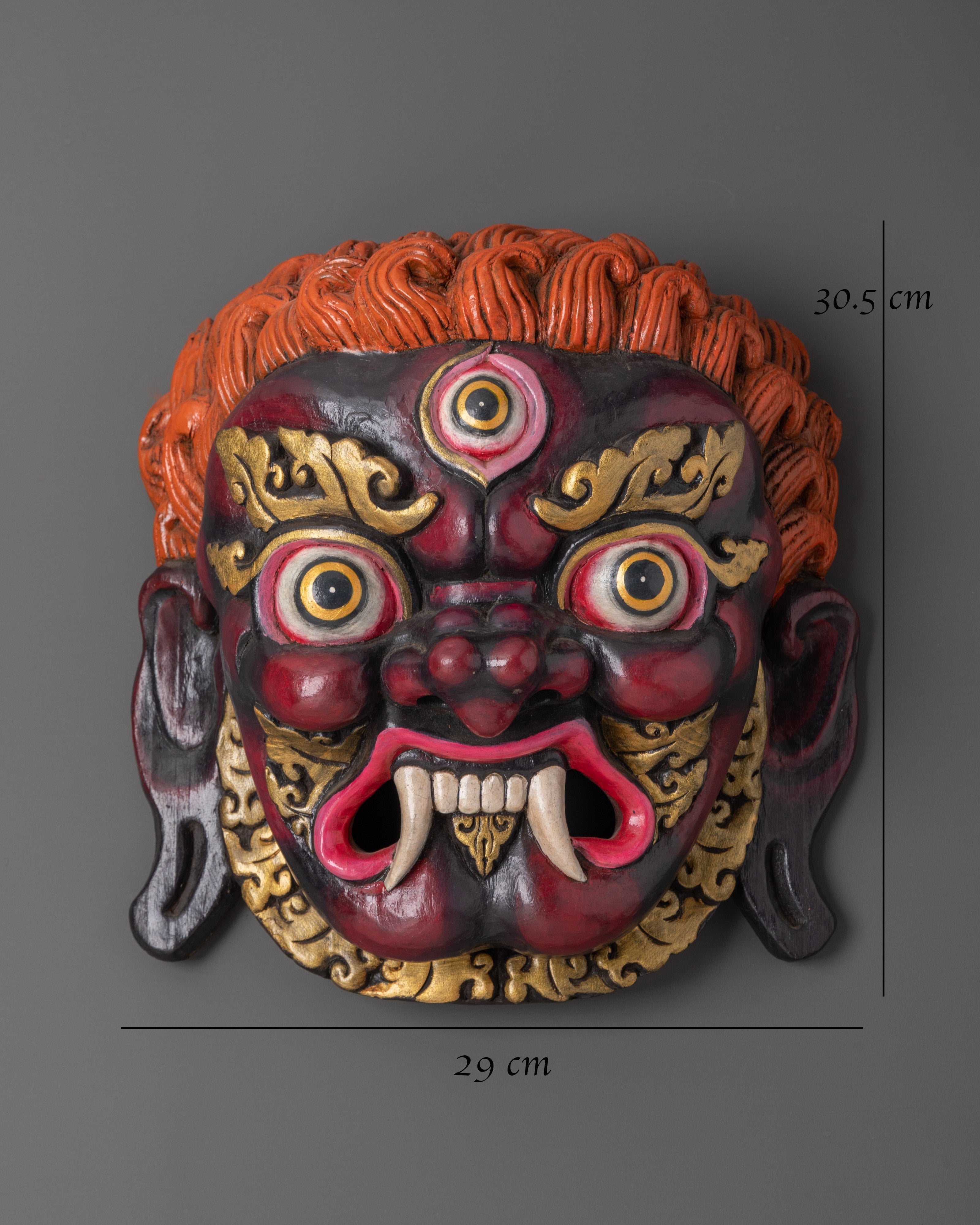 Mahakala Wall Hanging | Symbol of Wisdom and Protection