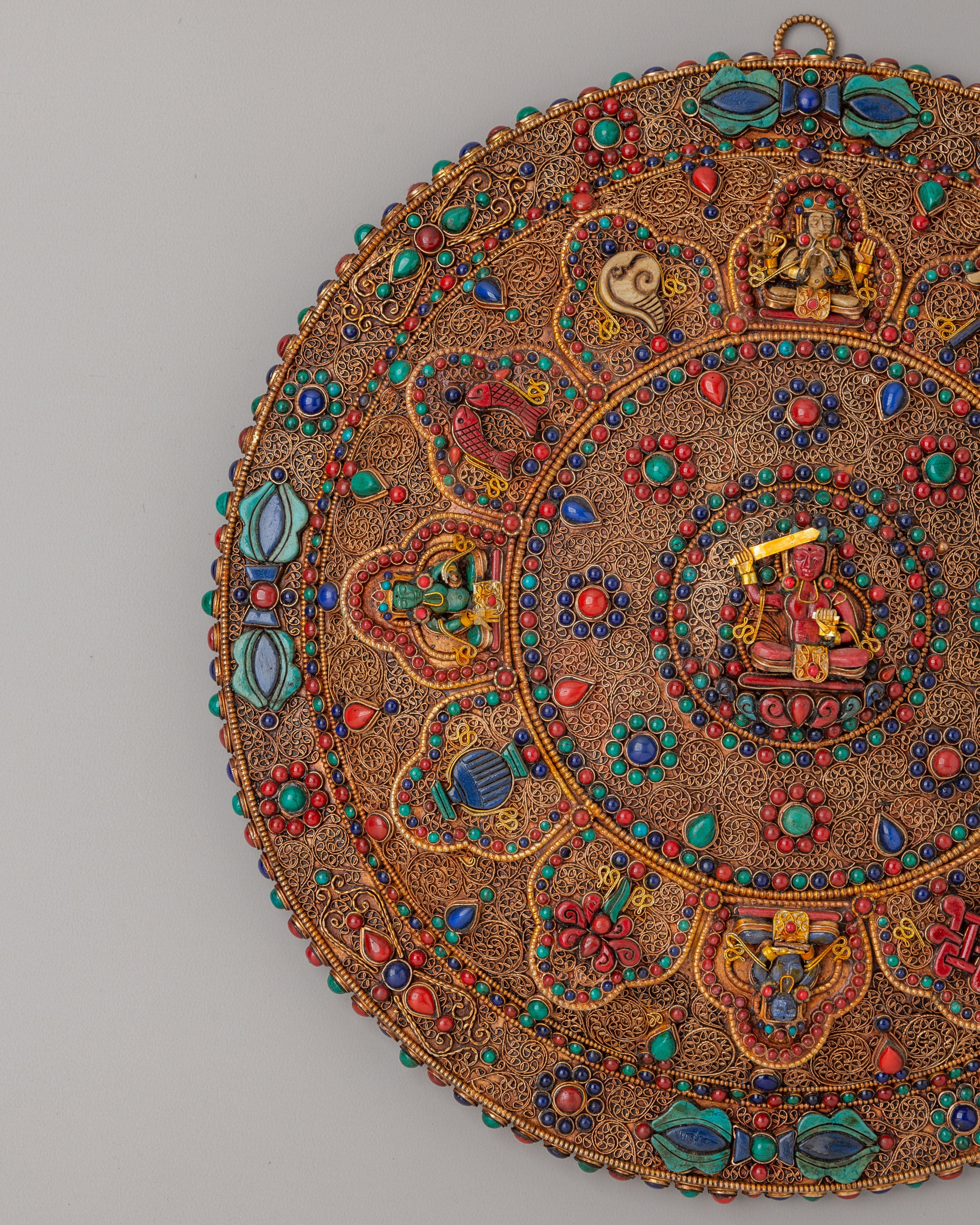 Manjushri Mandala Wall Hanging | Sacred Tibetan Artwork