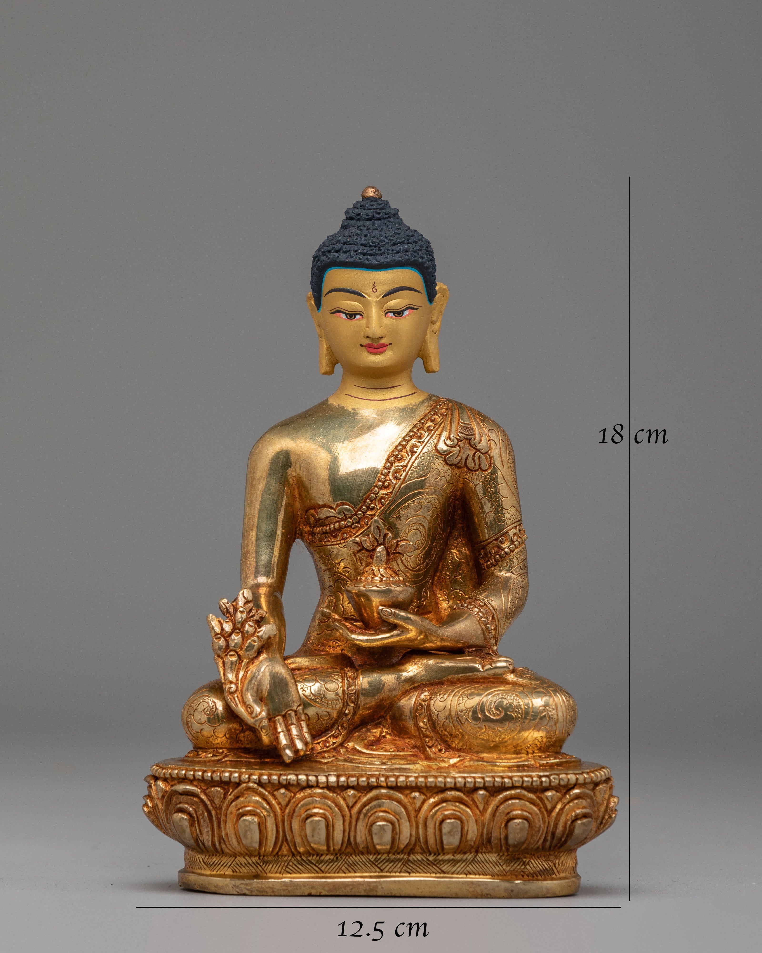 Himalayan Medicine Buddha Sculpture | Symbol of Healing and Peace