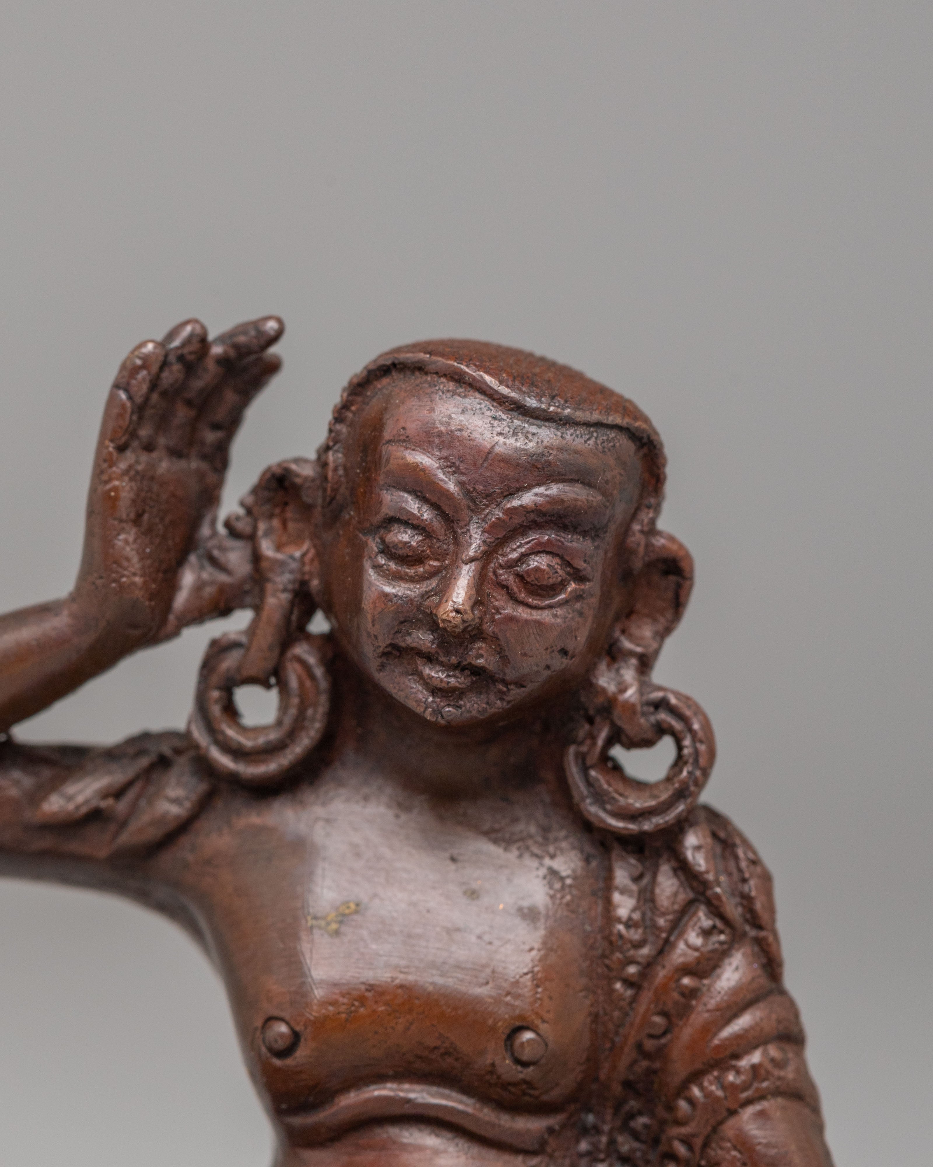 Himalayan Milarepa Sculpture | Spiritual Decor for Meditation