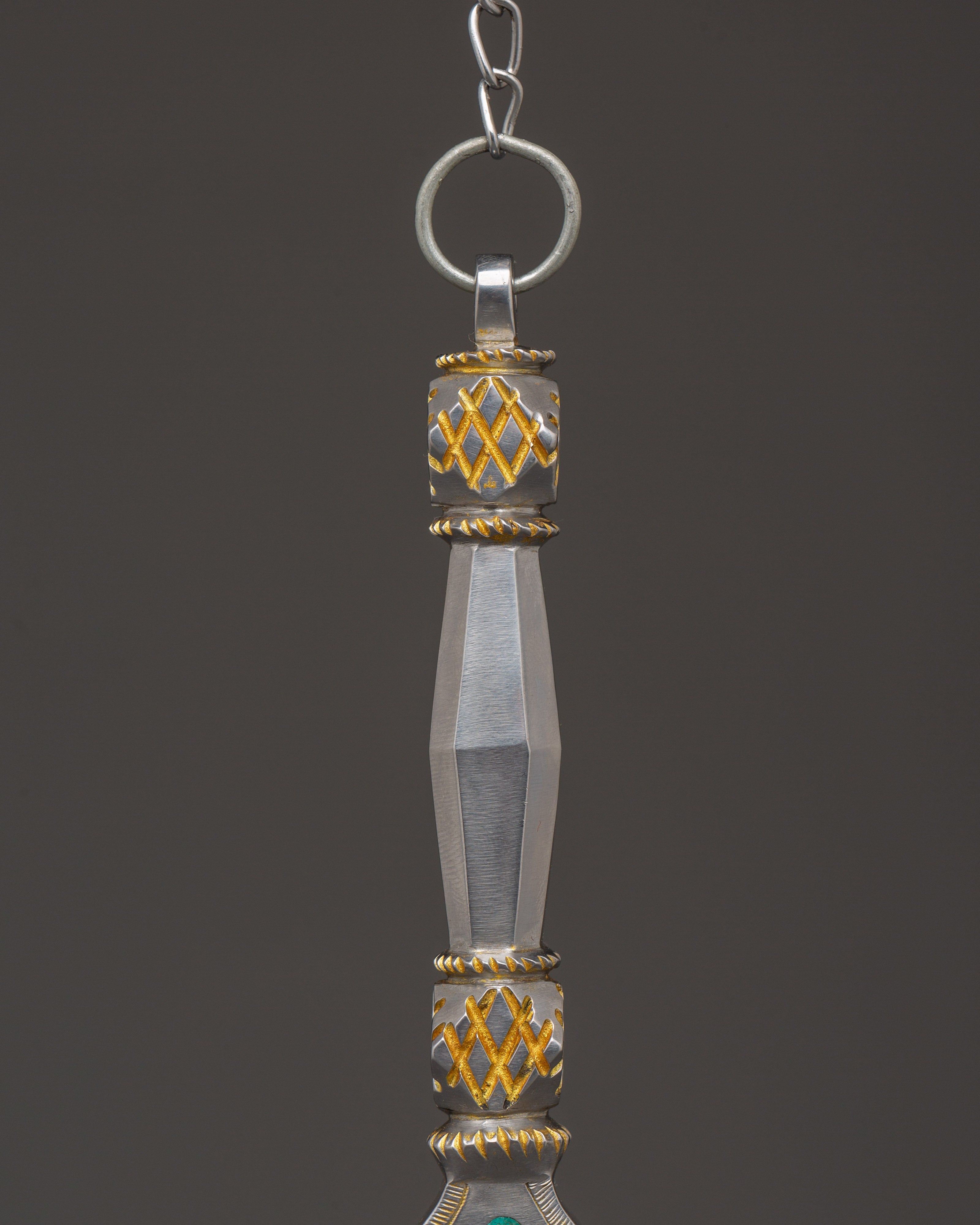 Tantric Ceremonial Set | Emblem and Flat Daru Ritual Tools