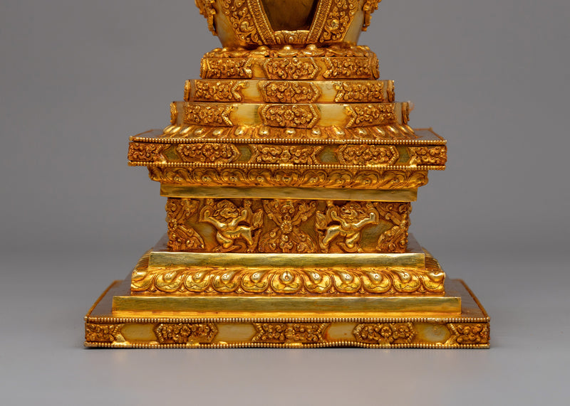 Tibetan Lotus Blossom Stupa | A Symbol of Enlightenment