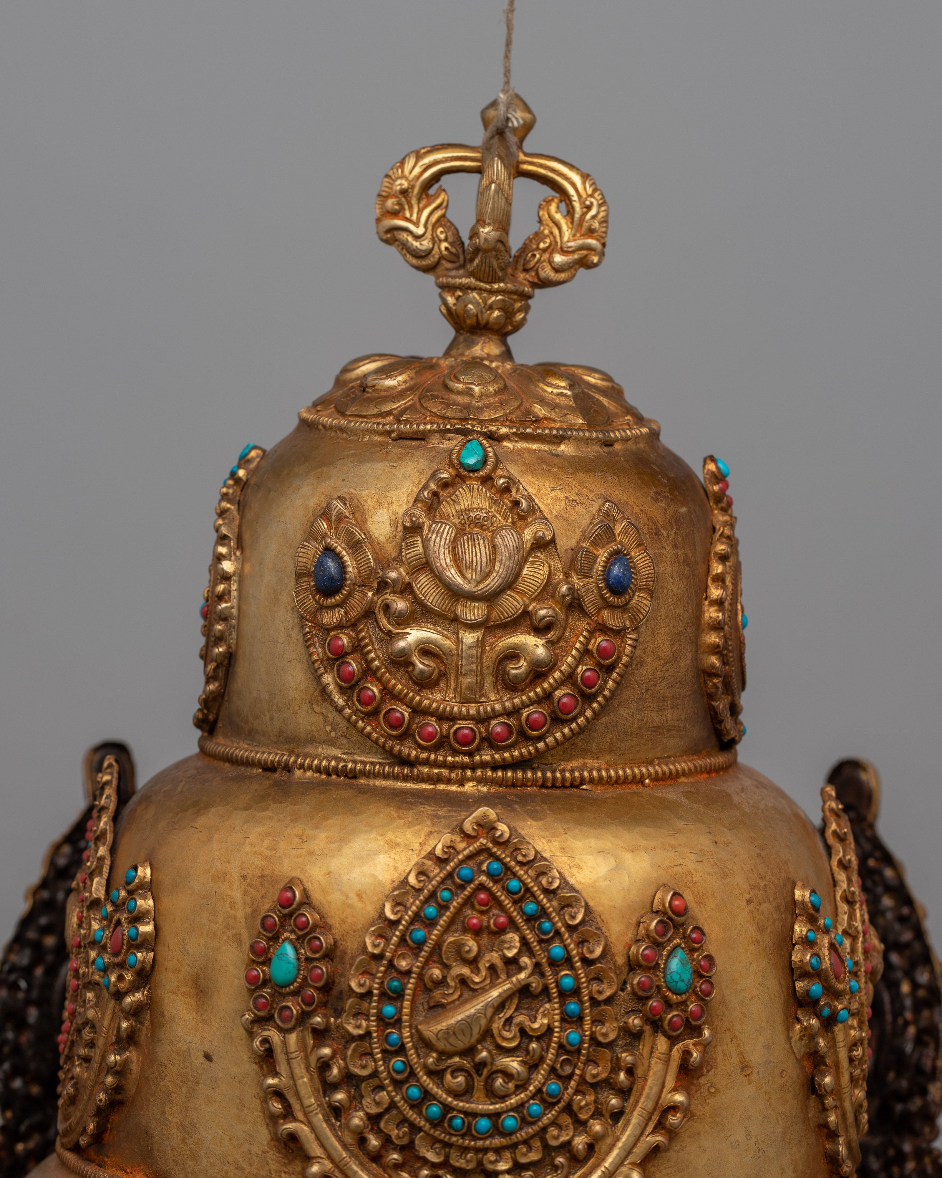 Handmade Buddhist Crown | Sacred Ritual Headpiece