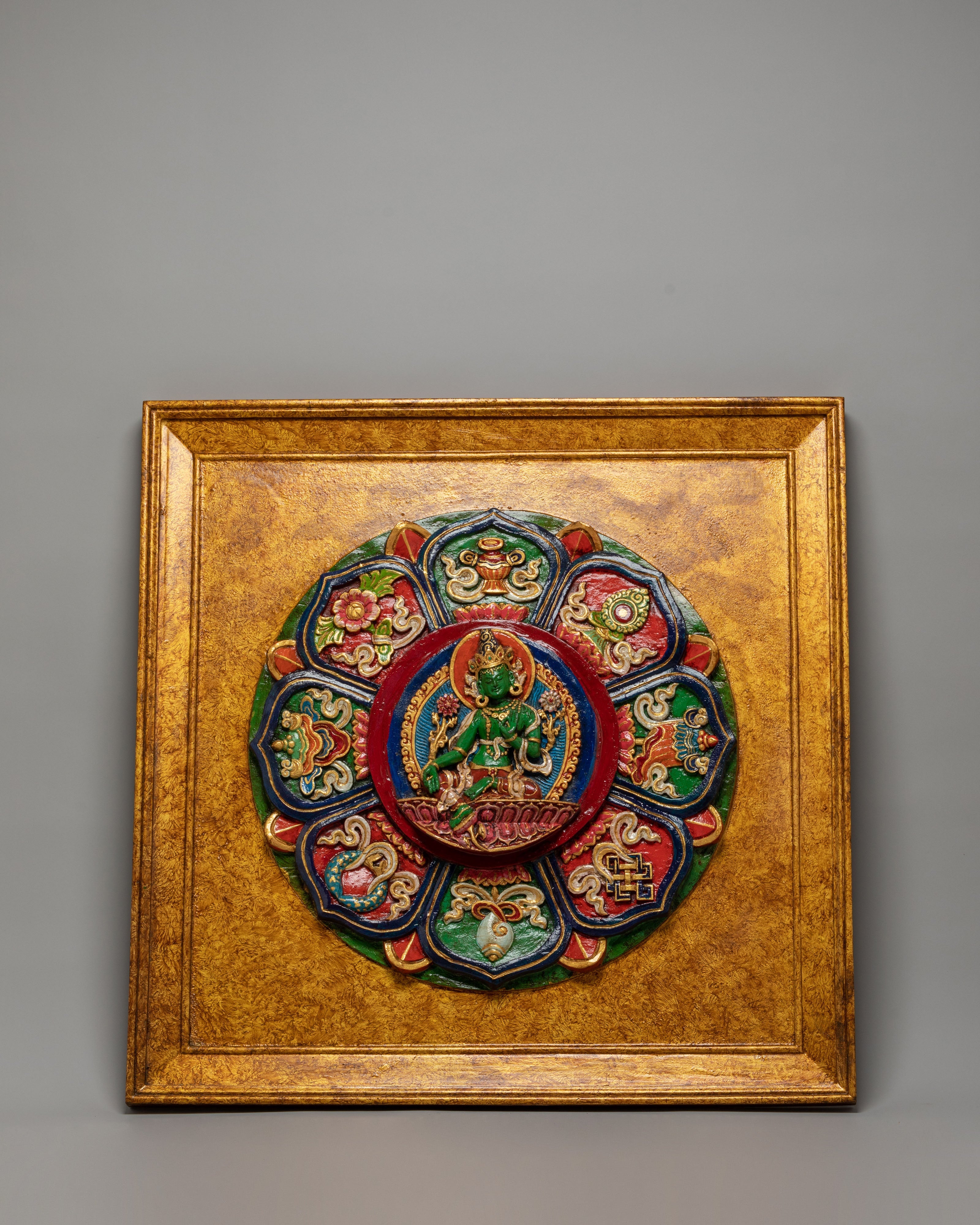 Green Tara Buddhist Wall Hanging