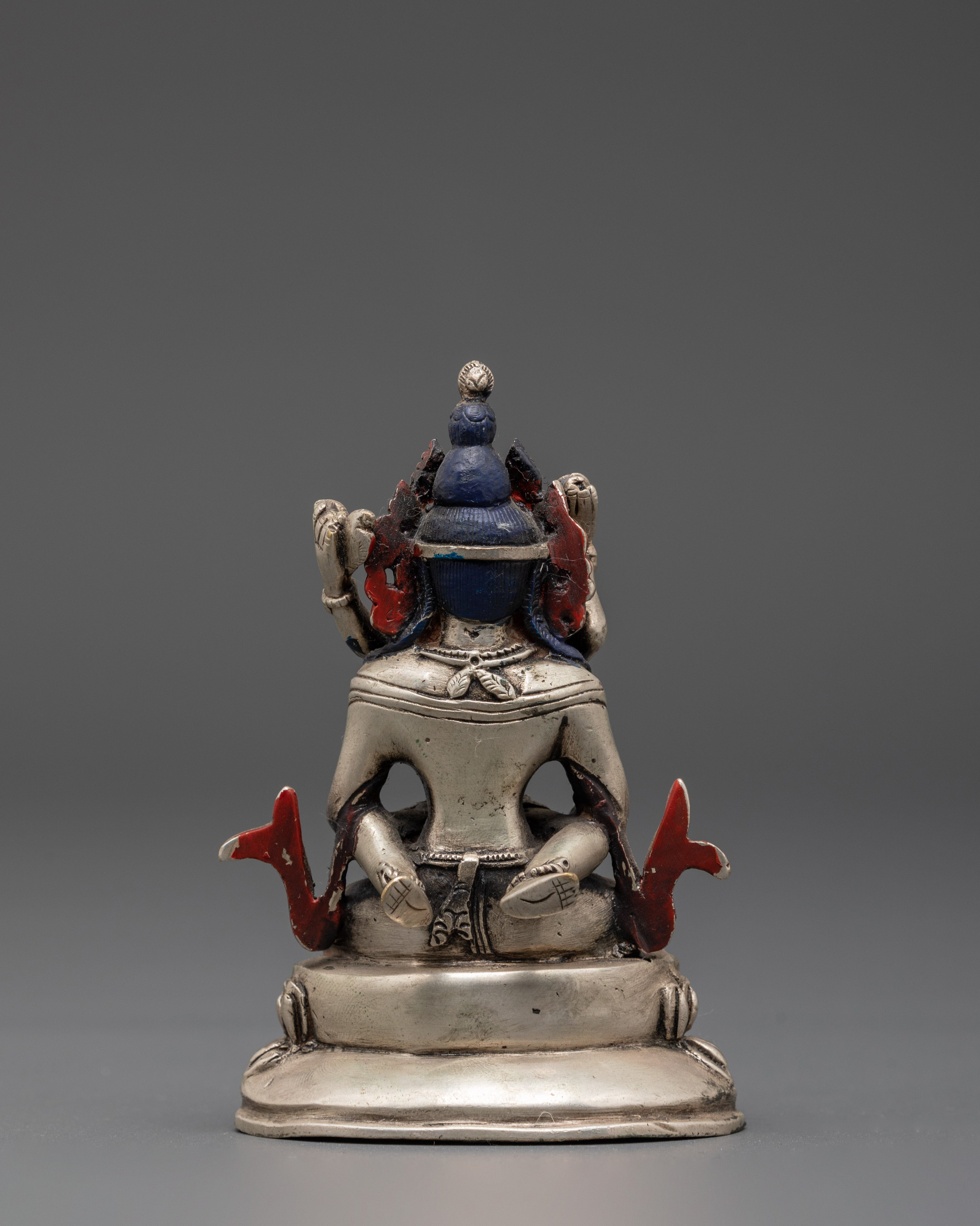 Handmade Amitayus with Consort Statue | Buddhist Tantric Deity