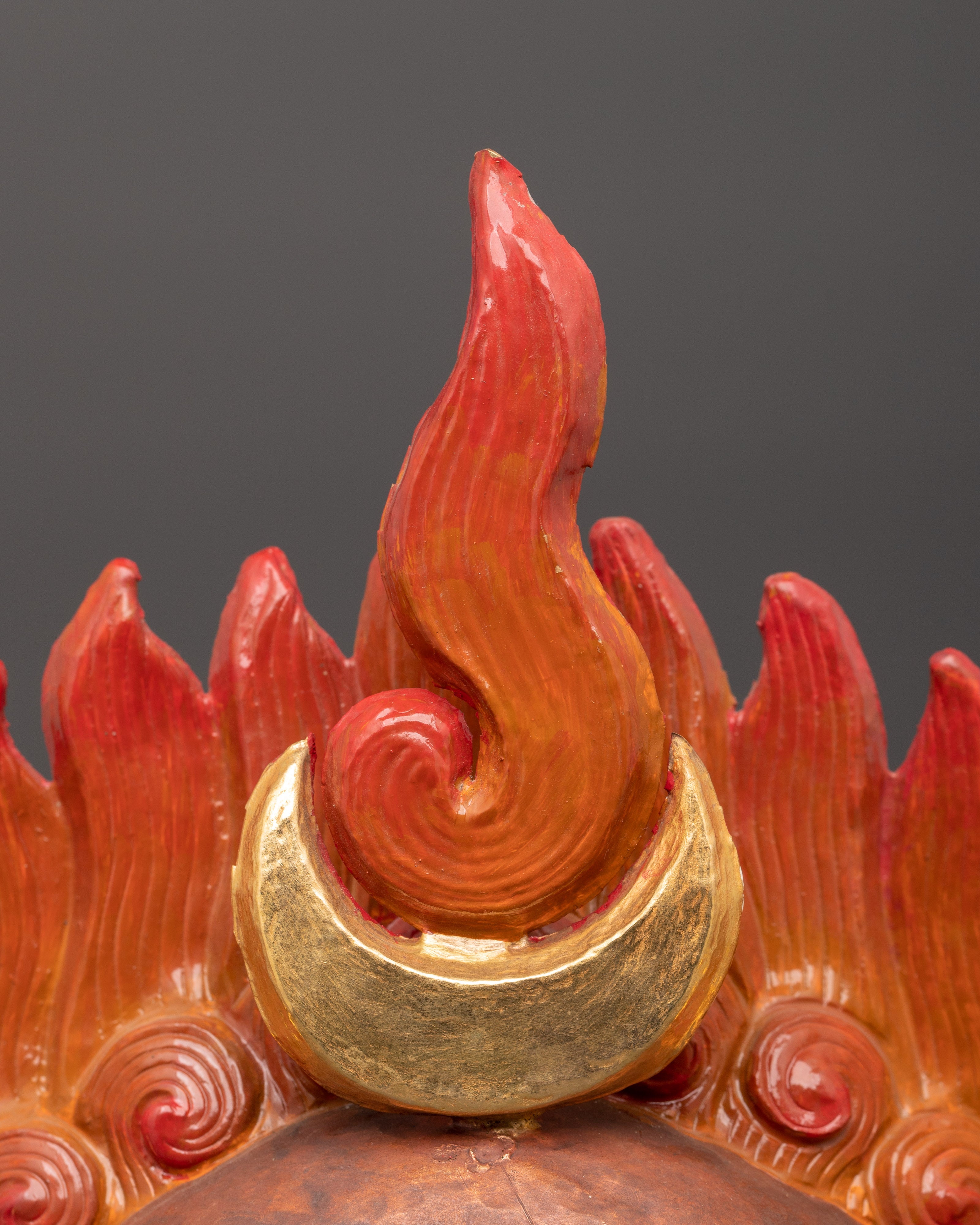 Garuda Mask with Crescent Moon On His Head | A Divine Symbol of Power