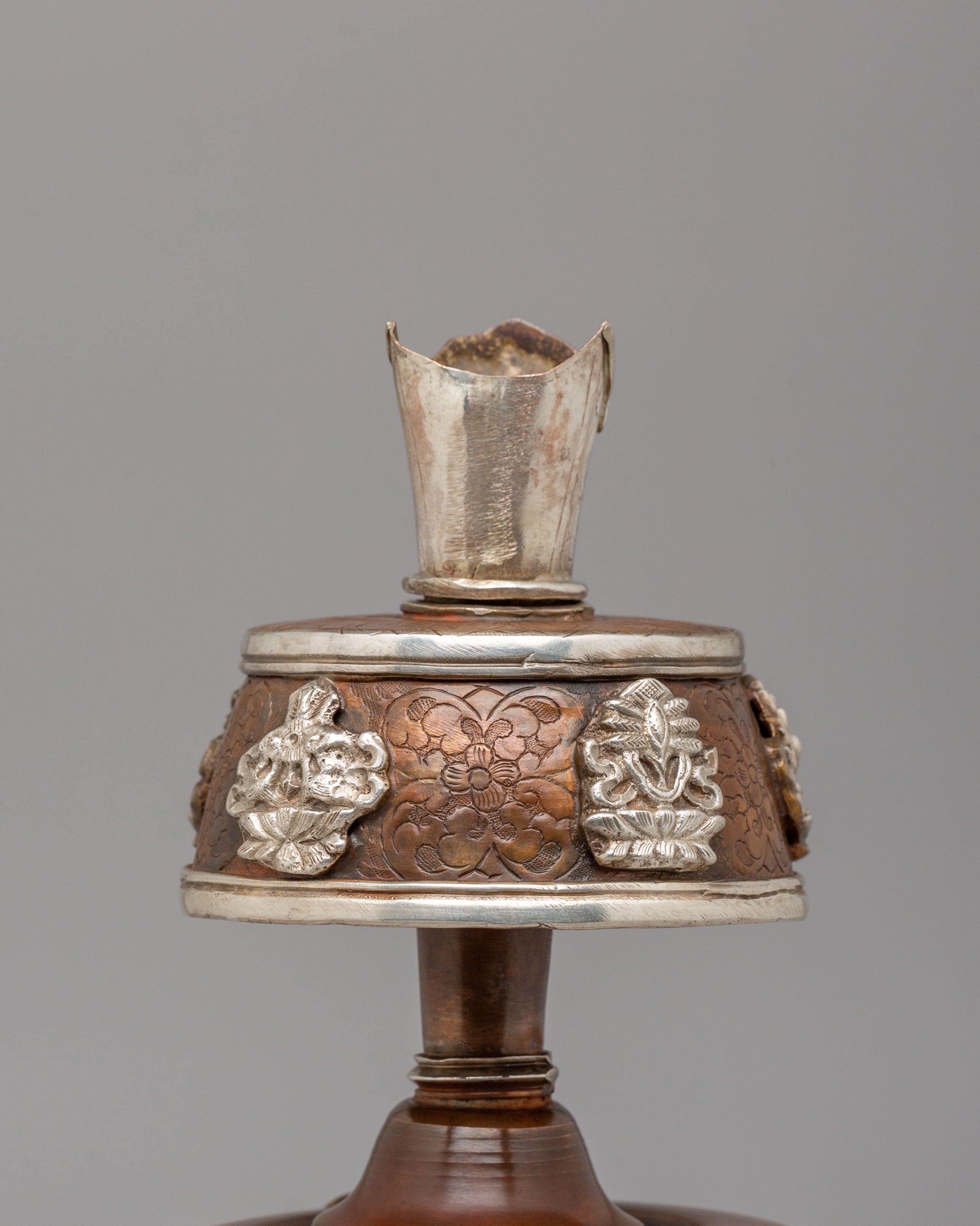 Sacred Himalayan Ceremonial Bhumba | Traditional Ritual Vessel for Puja
