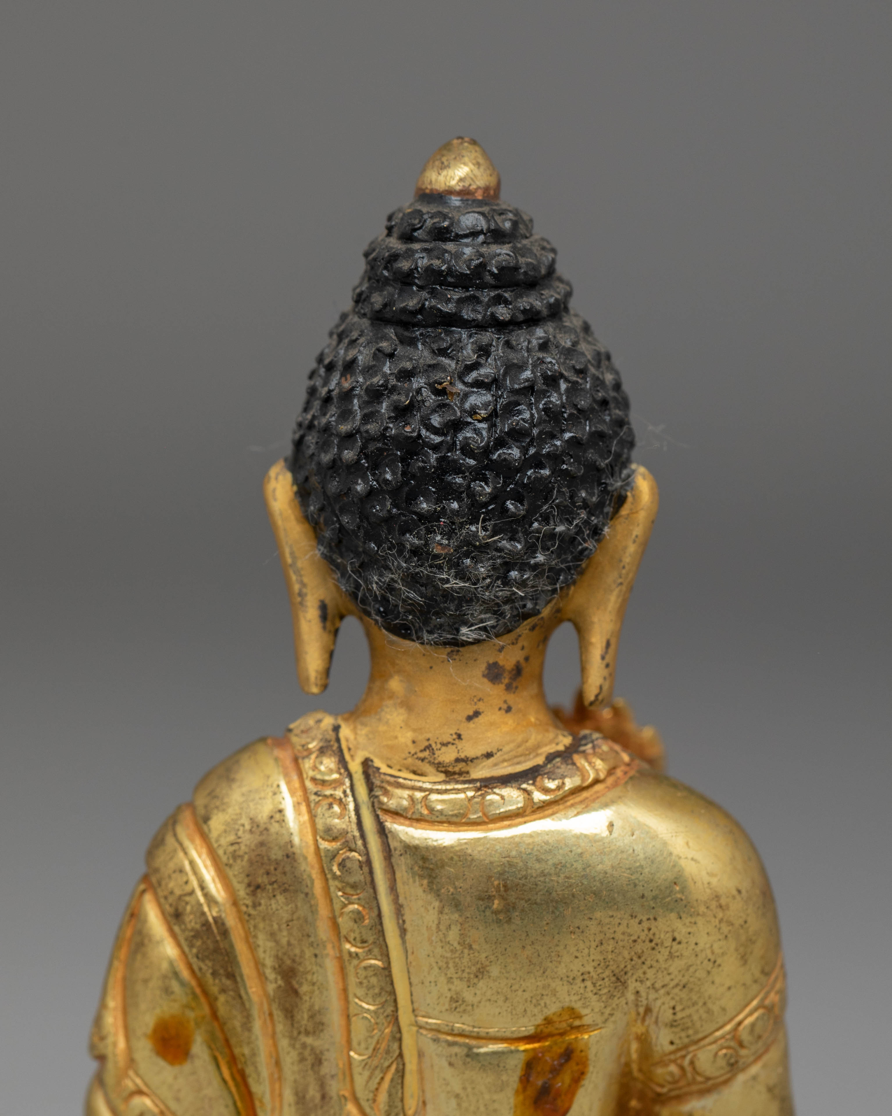 Copper Statue of Amogasiddhi Buddha | The Lord of Karma
