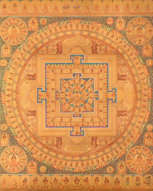 Buddha Mandala Digital Print