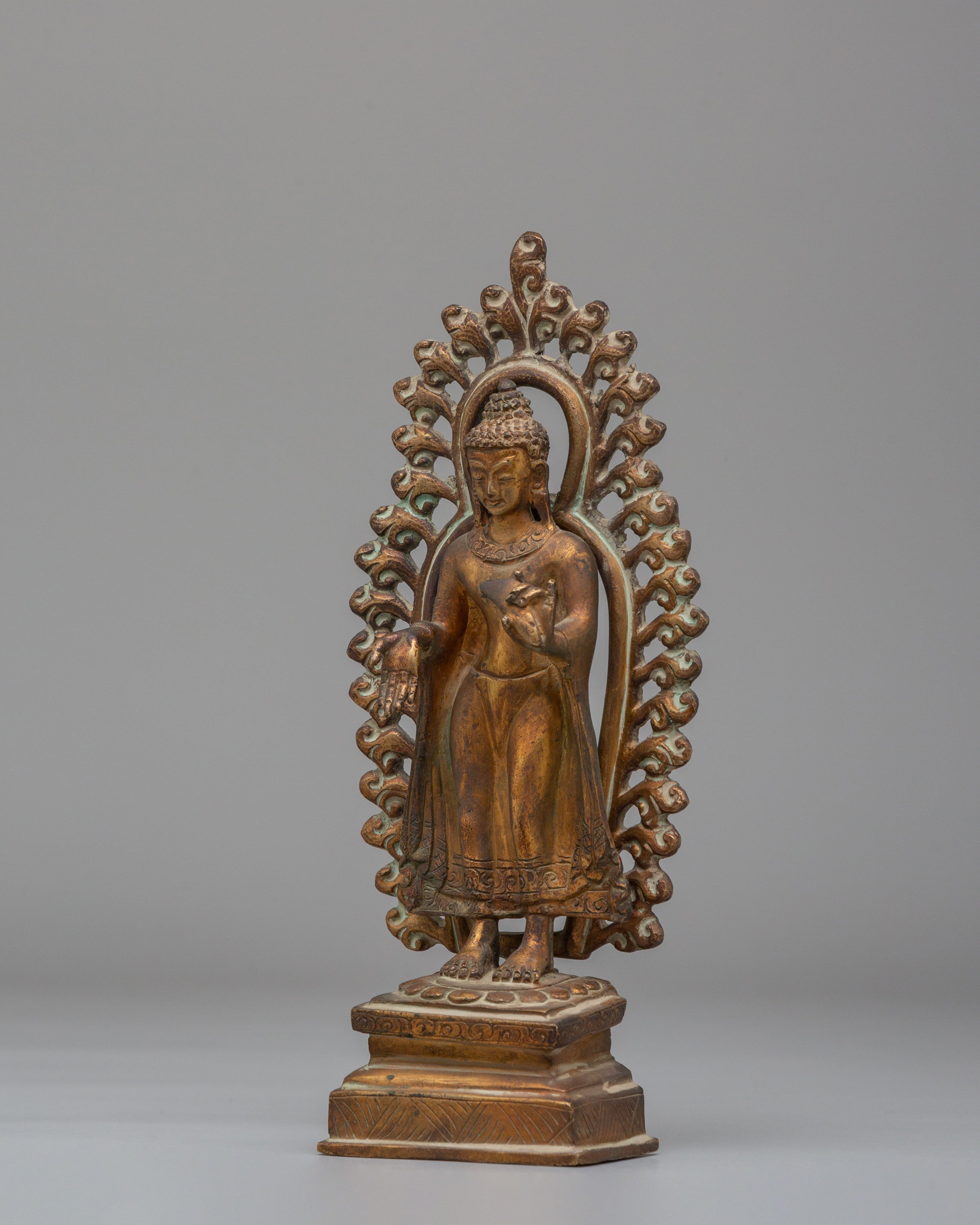 Traditional Dipankara Buddha Sculpture | Handcrafted Art for Spiritual Home Decor