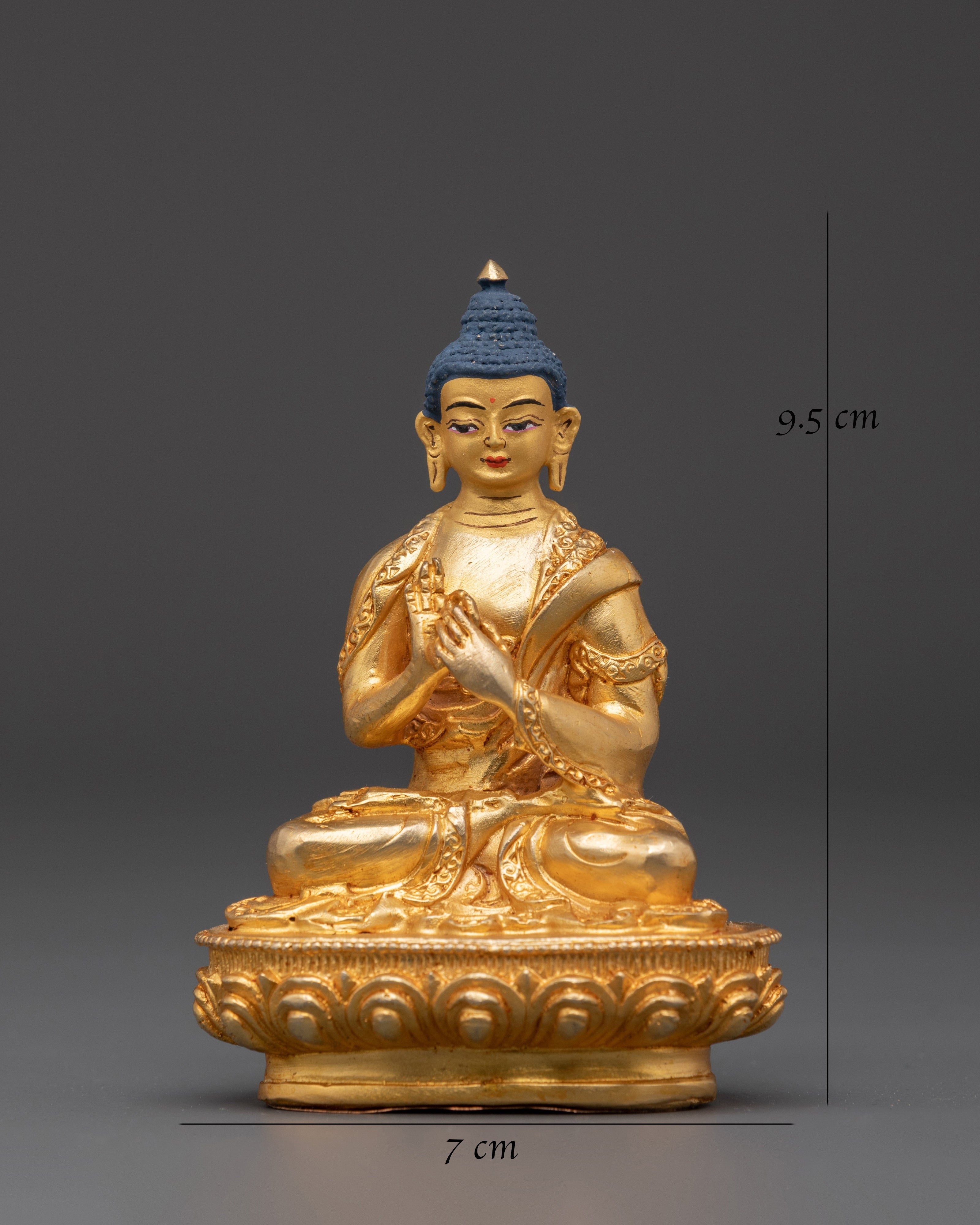 The Five Wisdom Buddhas | Spiritual Icon for Meditation & Rituals