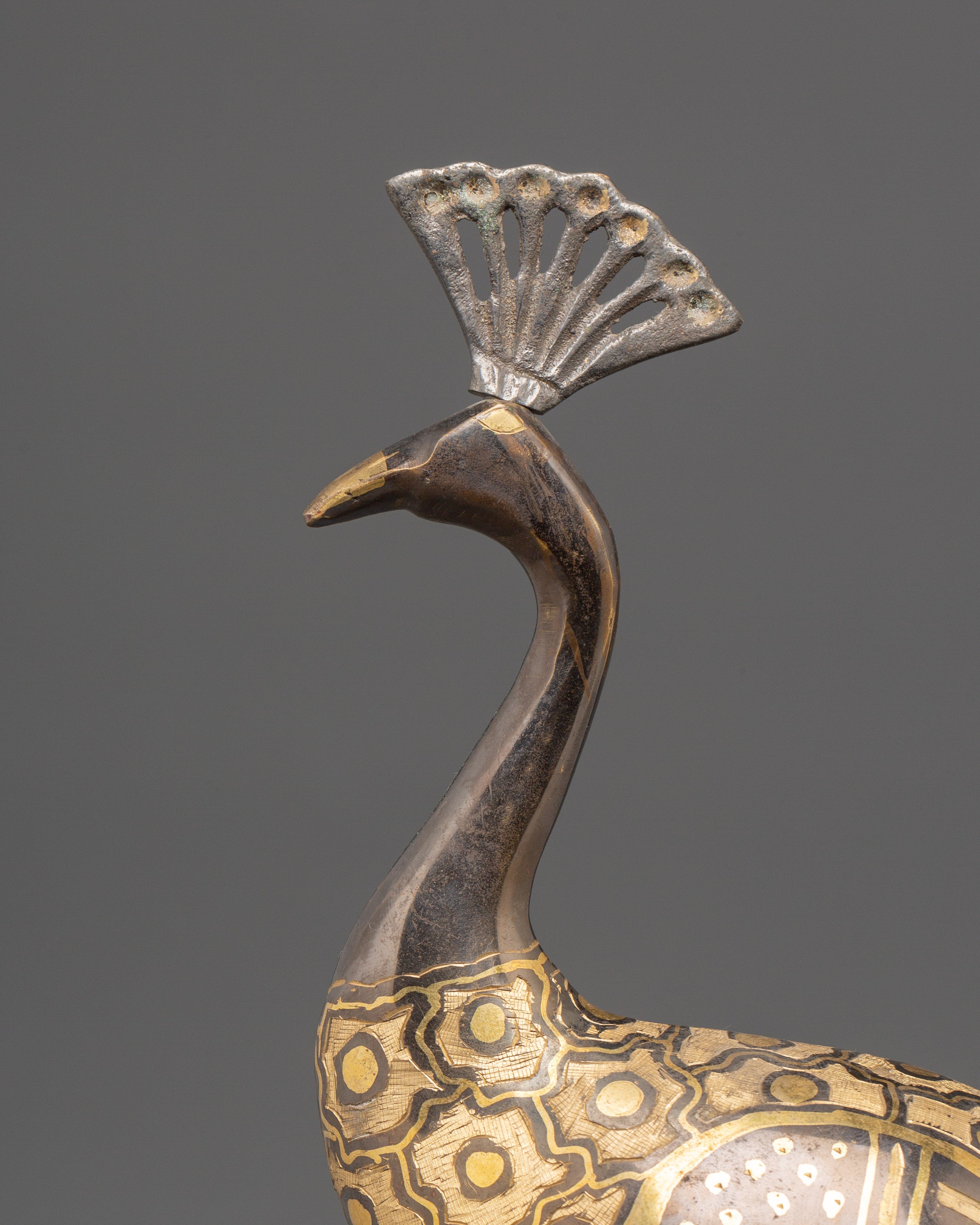 Brass Peacock Set for Decor | Elegant Peacock Decor for Home