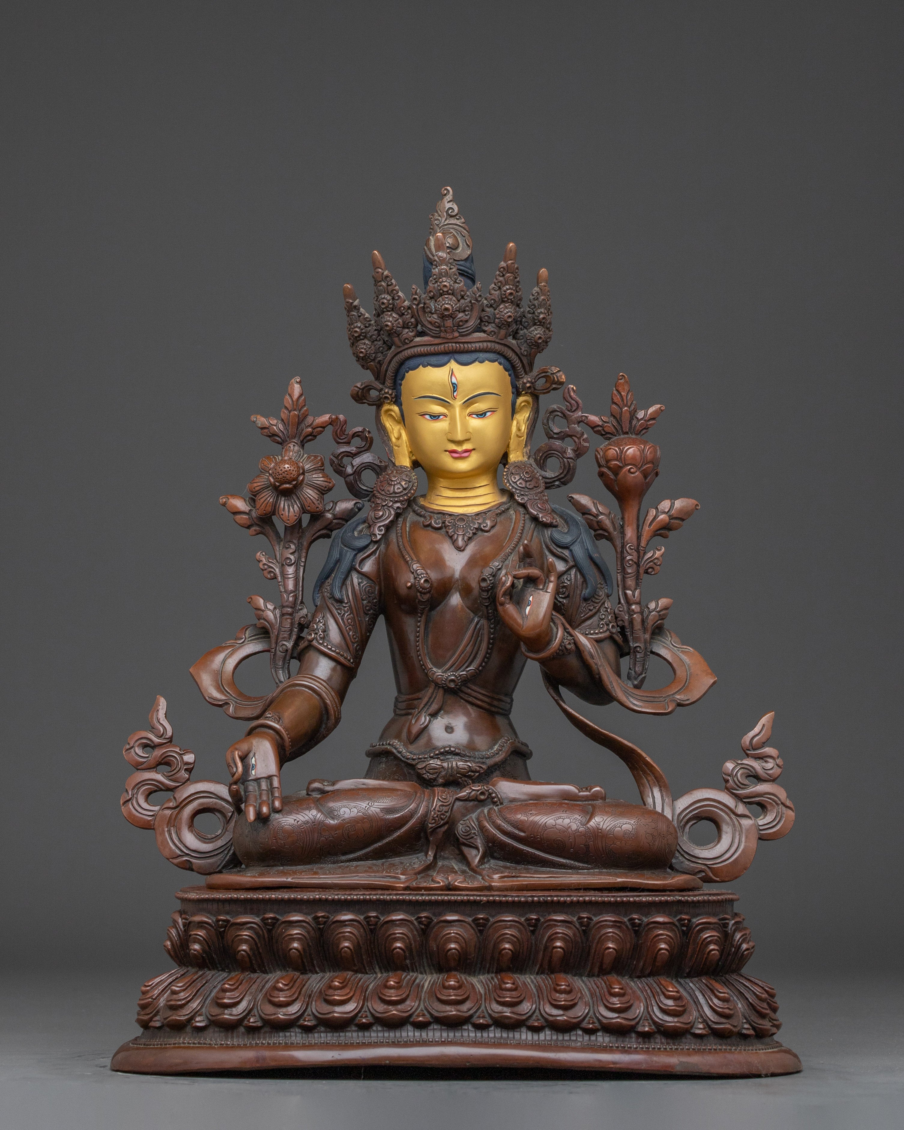 Six Bodhisattva Sculpture | Handcrafted Buddhist Art