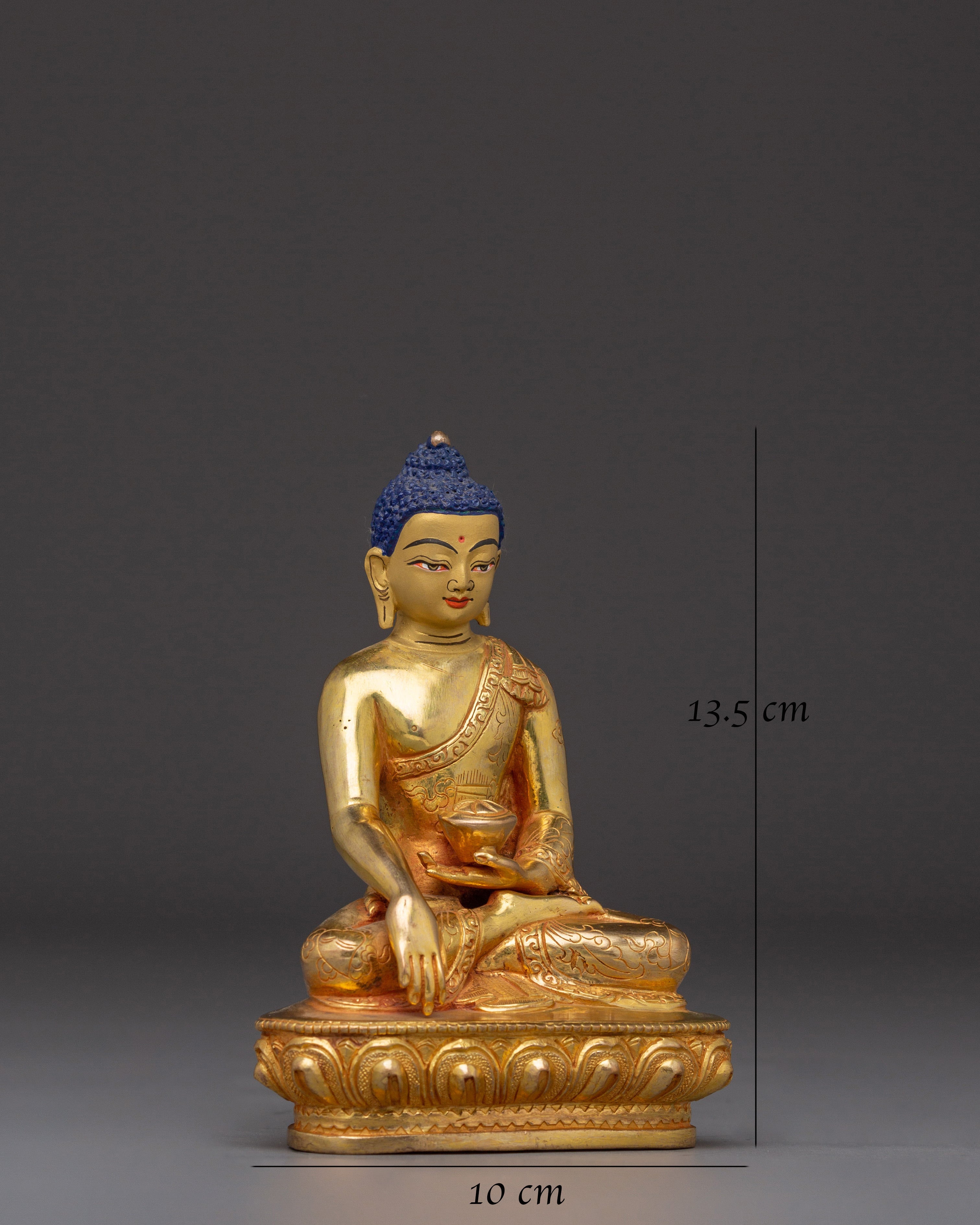 Shakyamuni Buddha Art in Copper