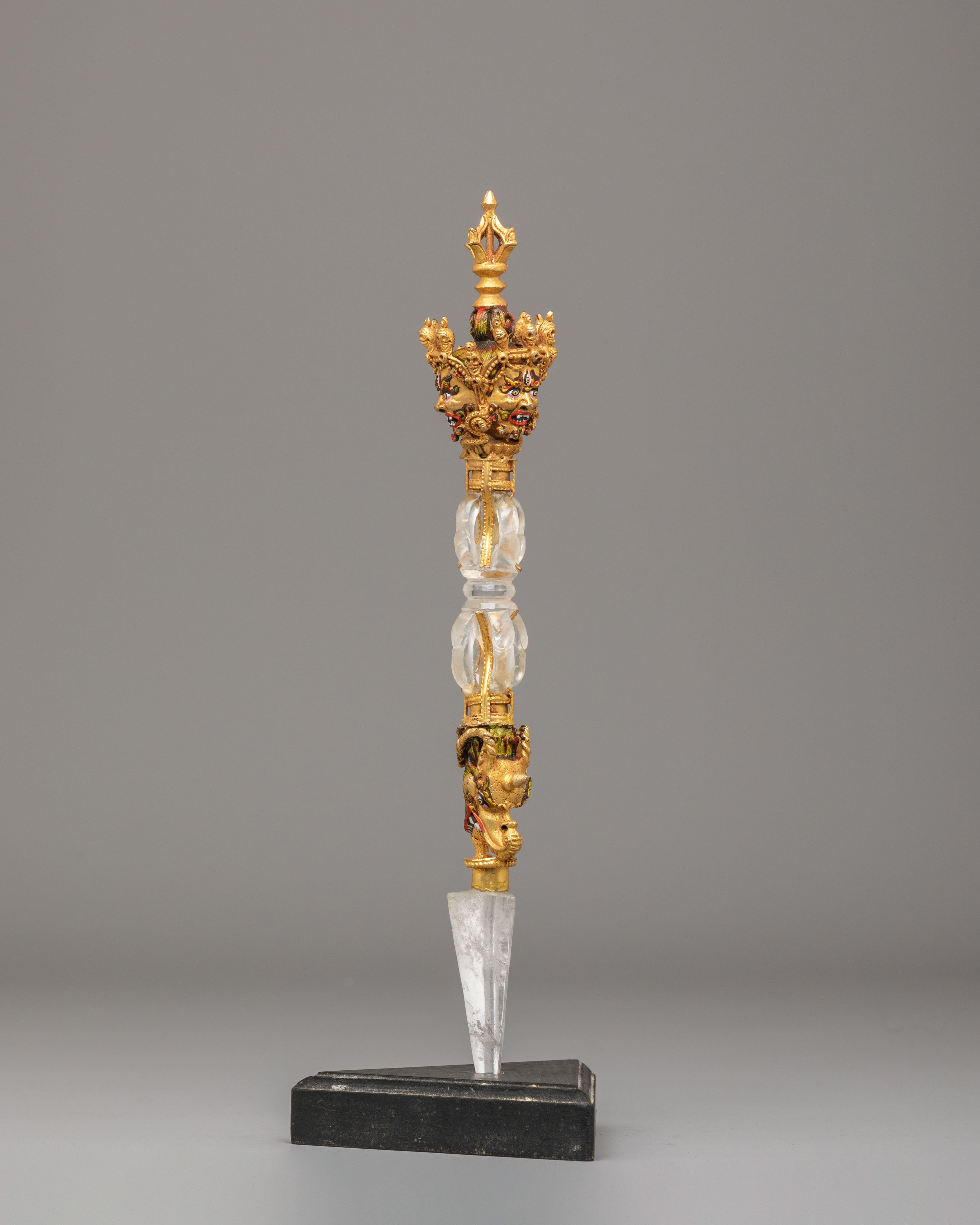 Sacred Tibetan Vajrayana Phurba | Ritual Dagger for Spiritual Ceremonies