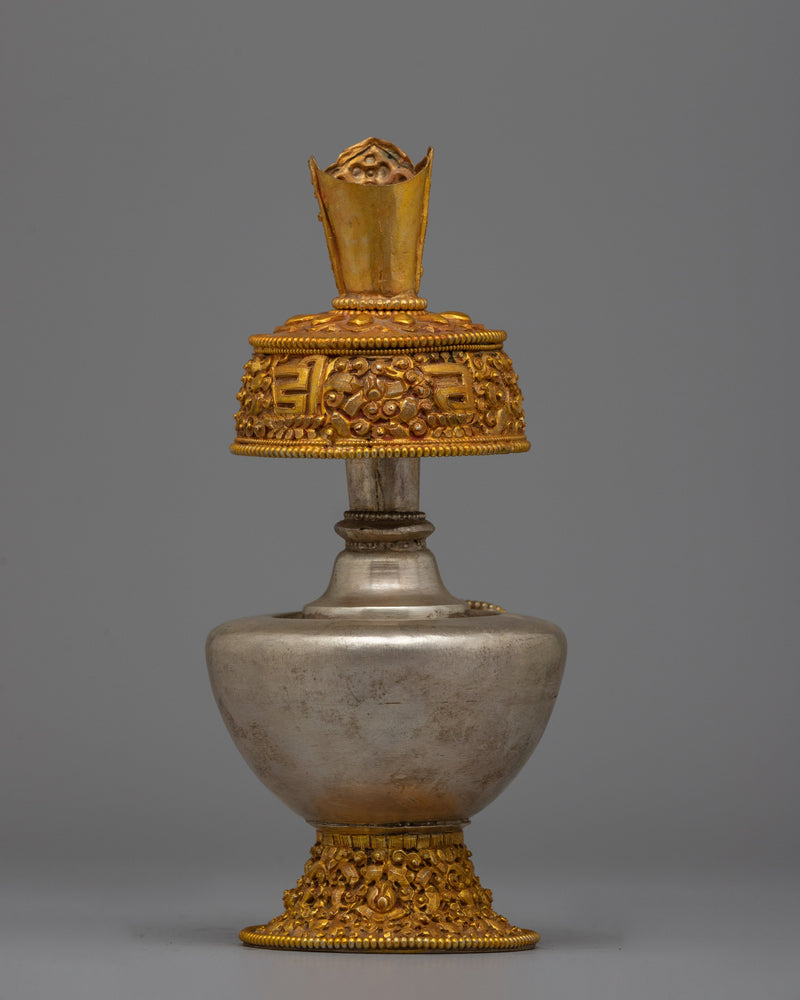 Buddhist Himalayan Bhumba | Ceremonial Water Offering Vessel