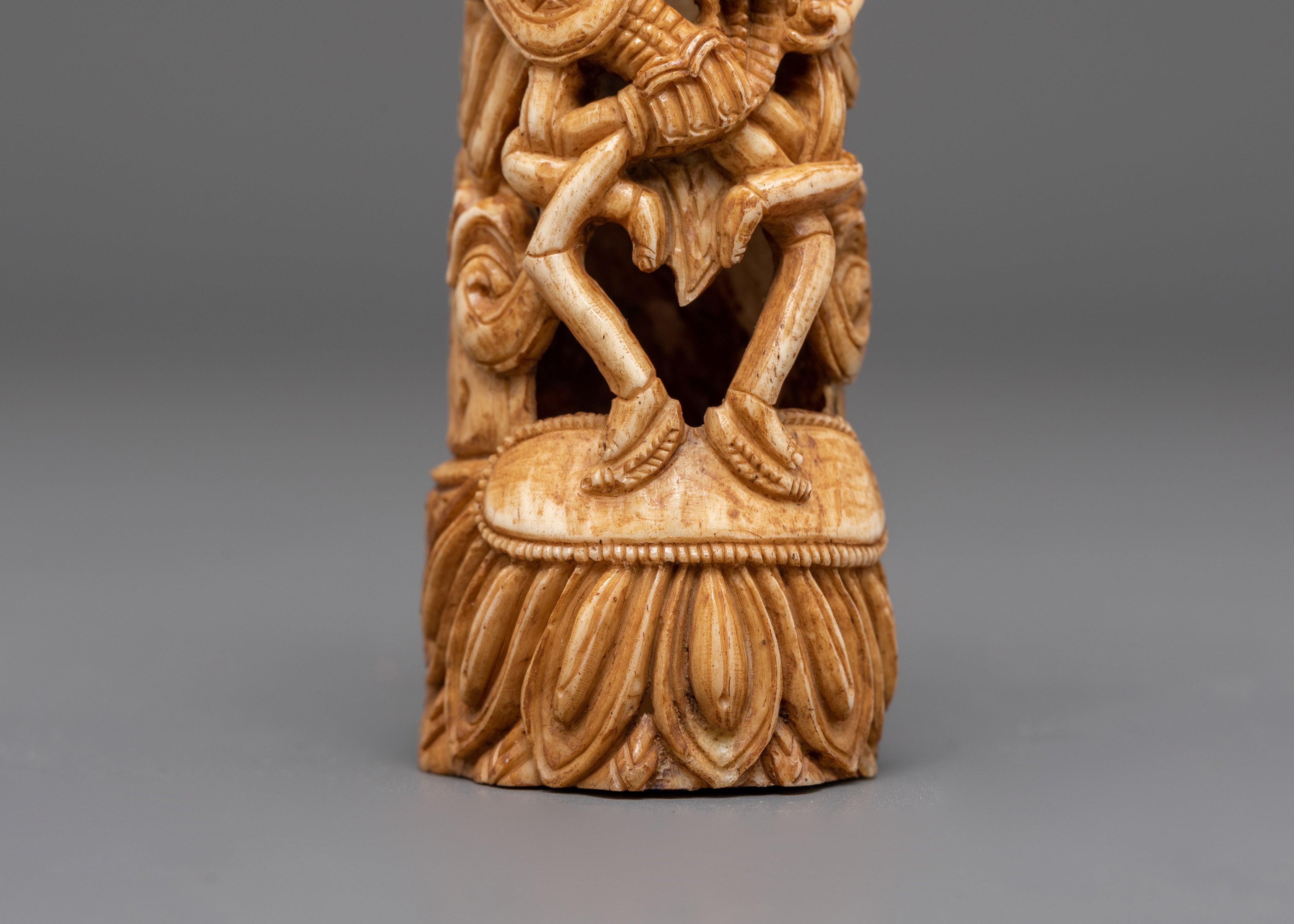 Tibetan Chitipati Decor | Skull Home Altar Art