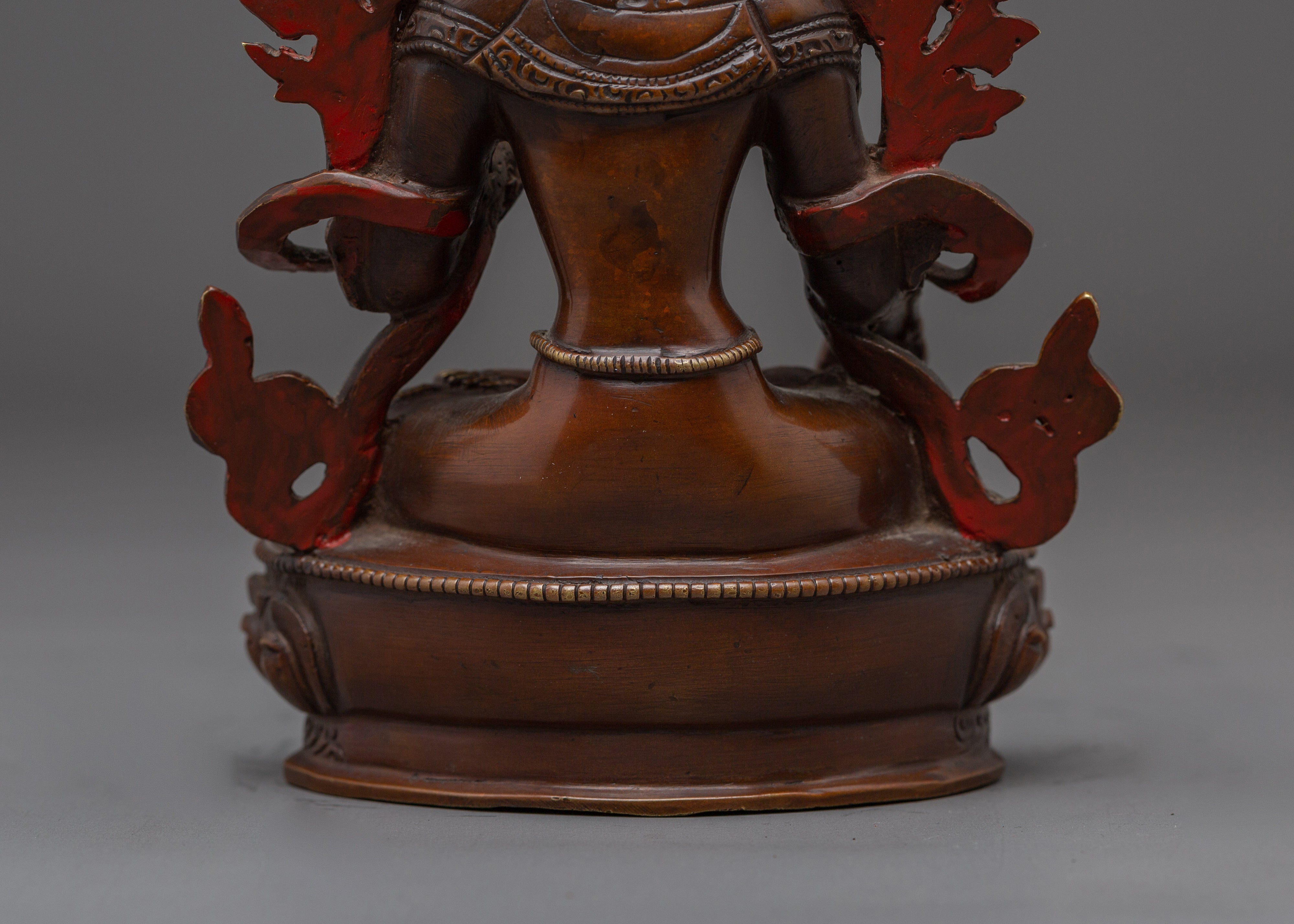 Handmade White Tara Spiritual Statue | Goddess of Compassion and Healing