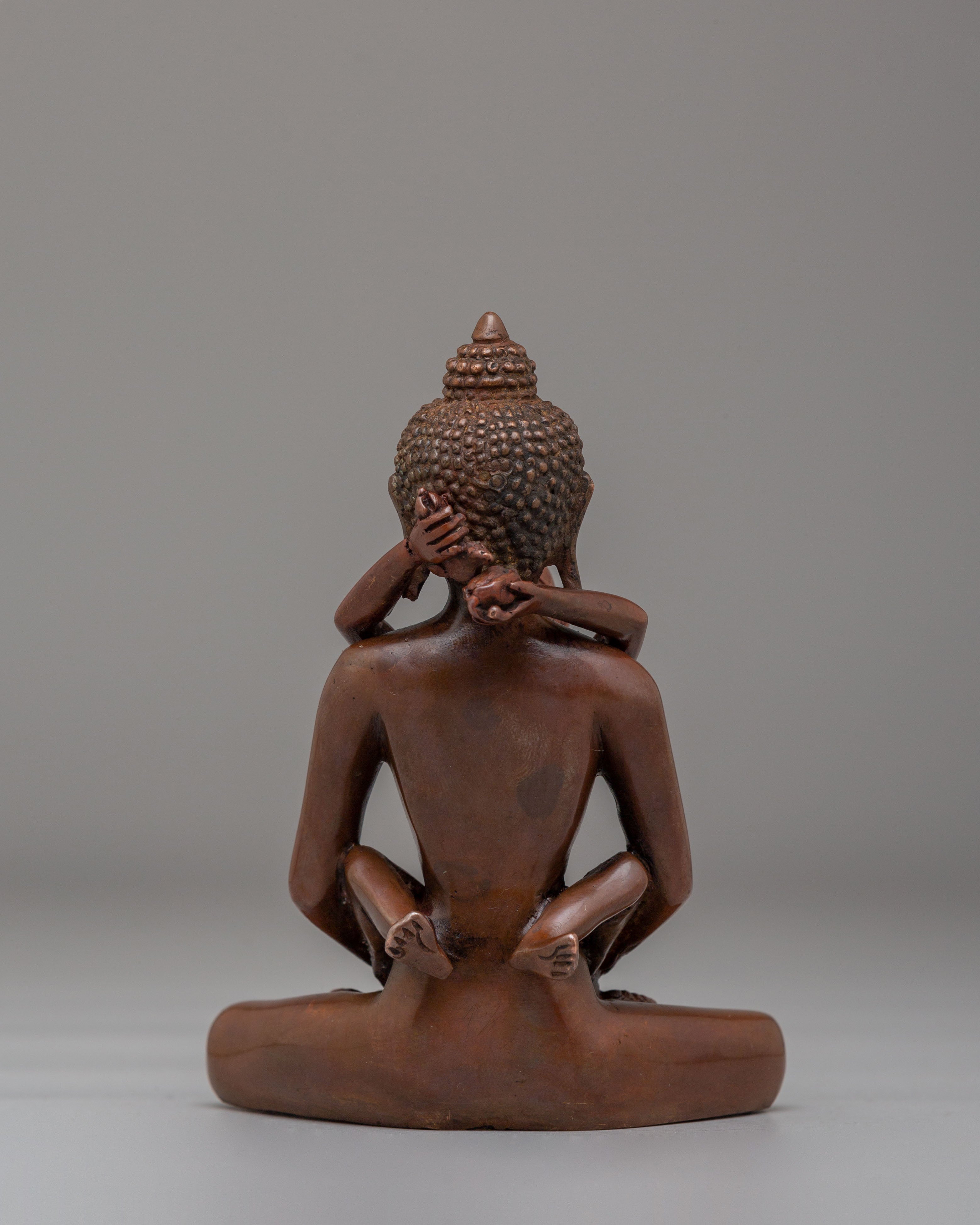 Tibetan Samantabhadra With Consort Statue | Sacred Home Altar Decor