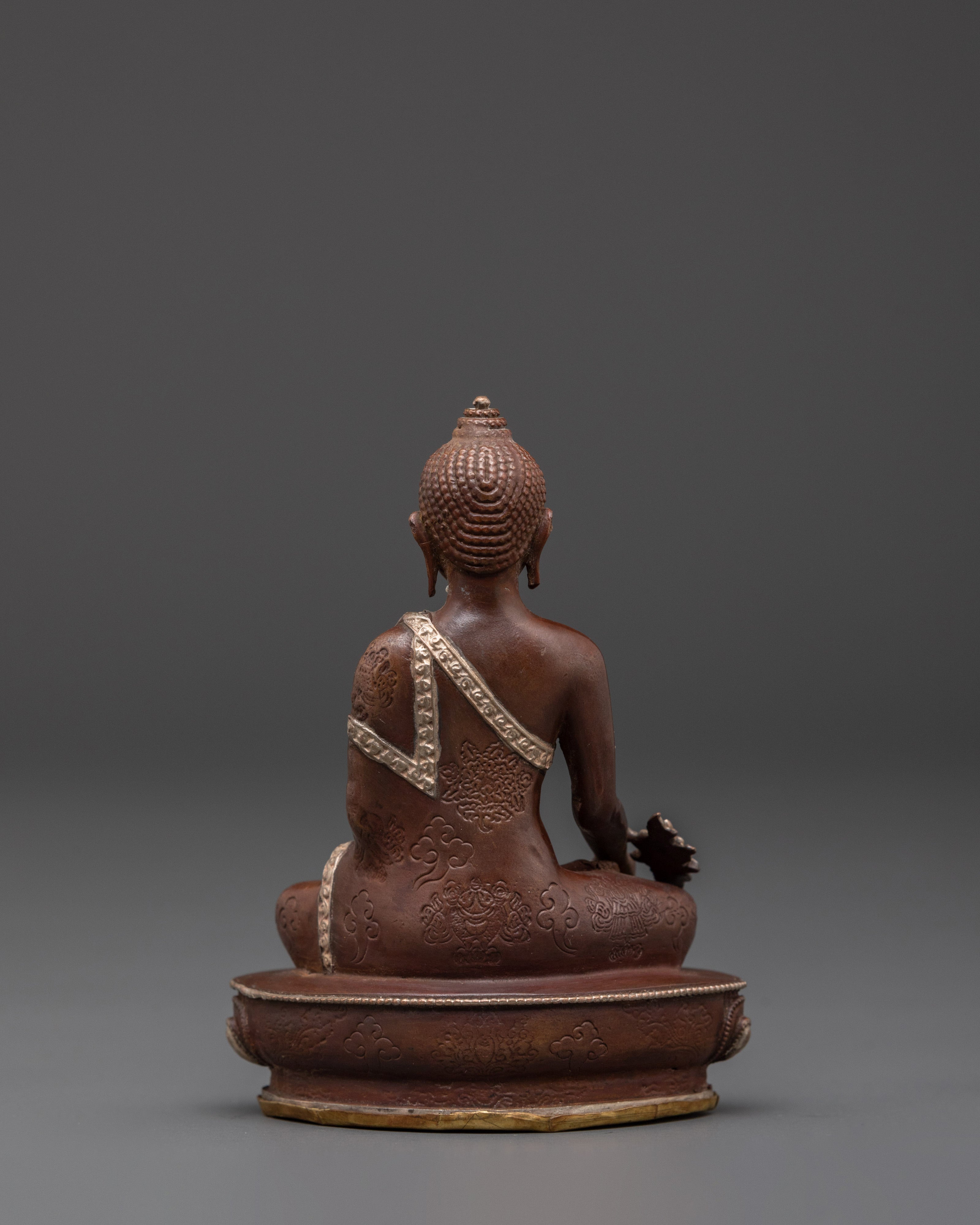 Sacred Sculpture of Medicine Buddha | Spiritual Home Altar Decor
