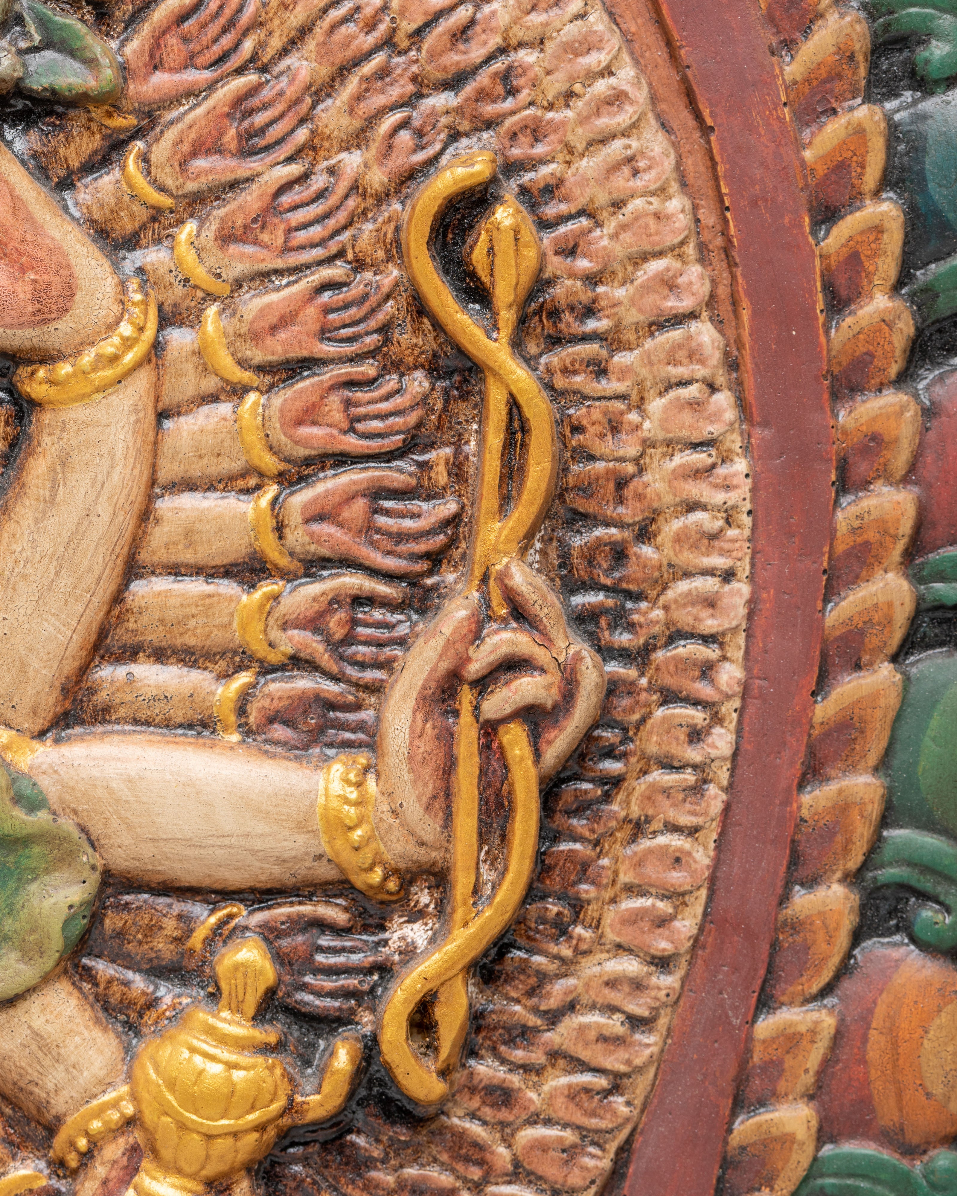 1000-armed Chenrezig Wall Hanging | Traditional Tibetan Artwork