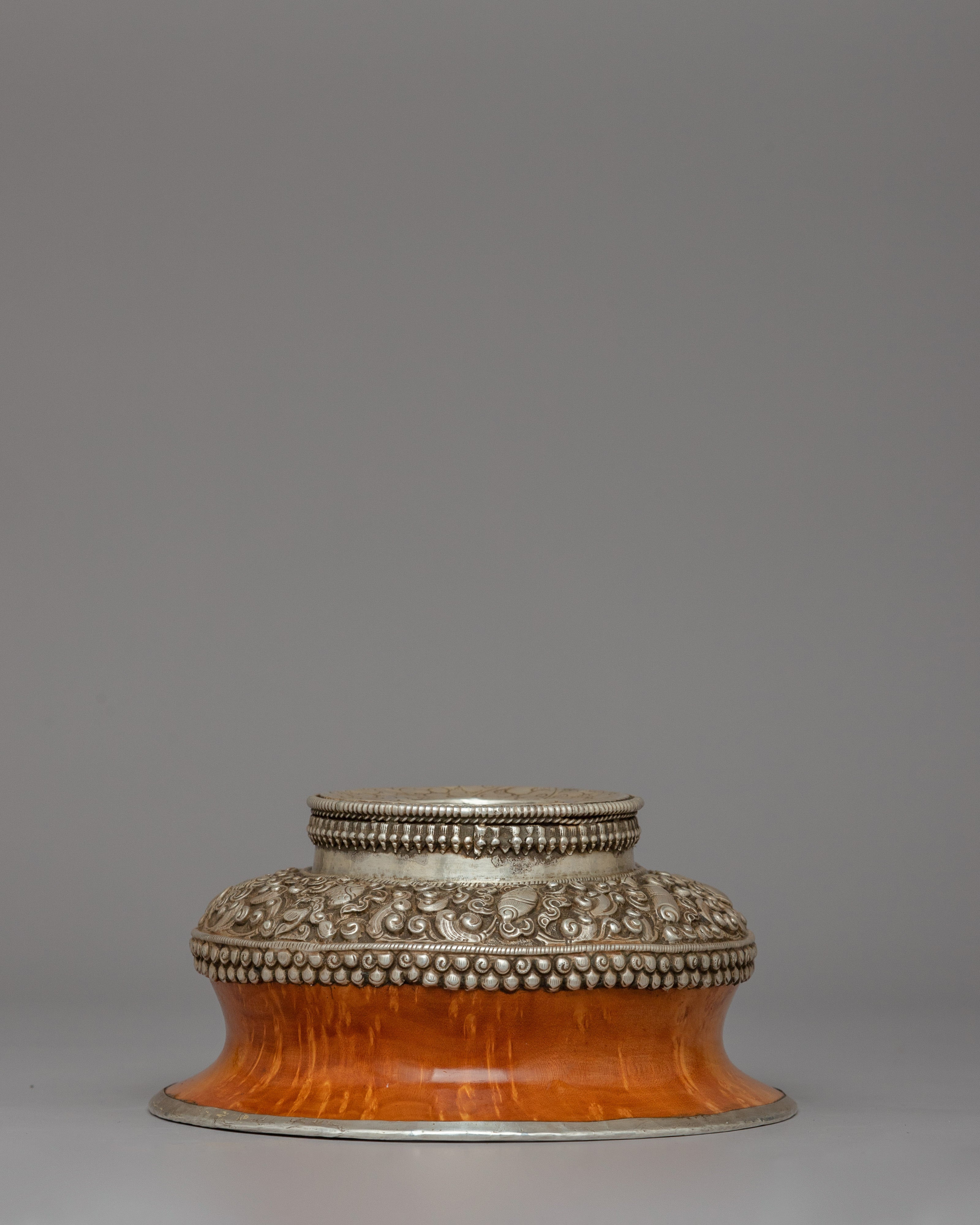 Buddhist Ritual Offering Bowl | Beautiful Craftsmanship and Spiritual Significance