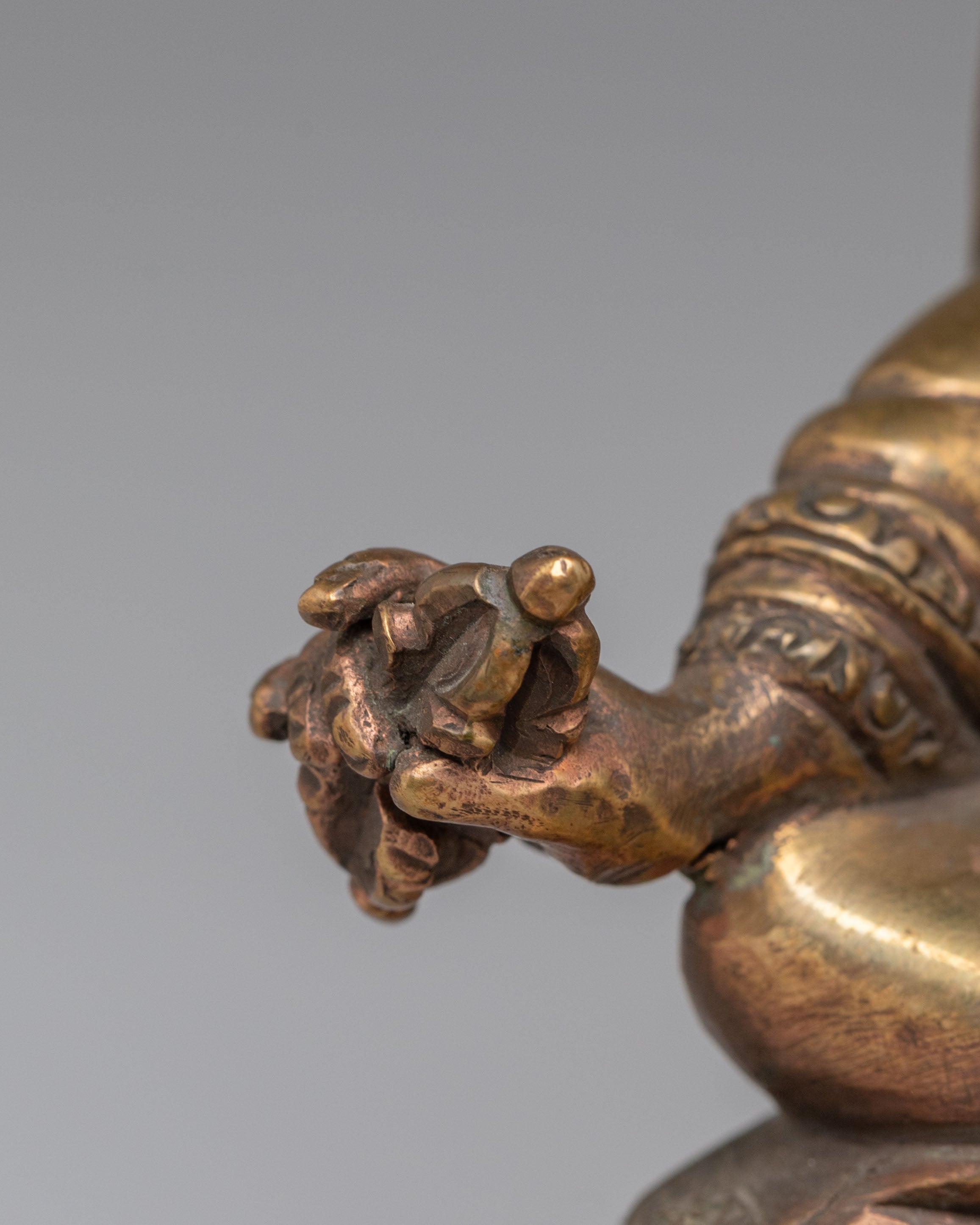 Padmasambhava Altar Statue | Handcrafted Tibetan Buddhist Artwork
