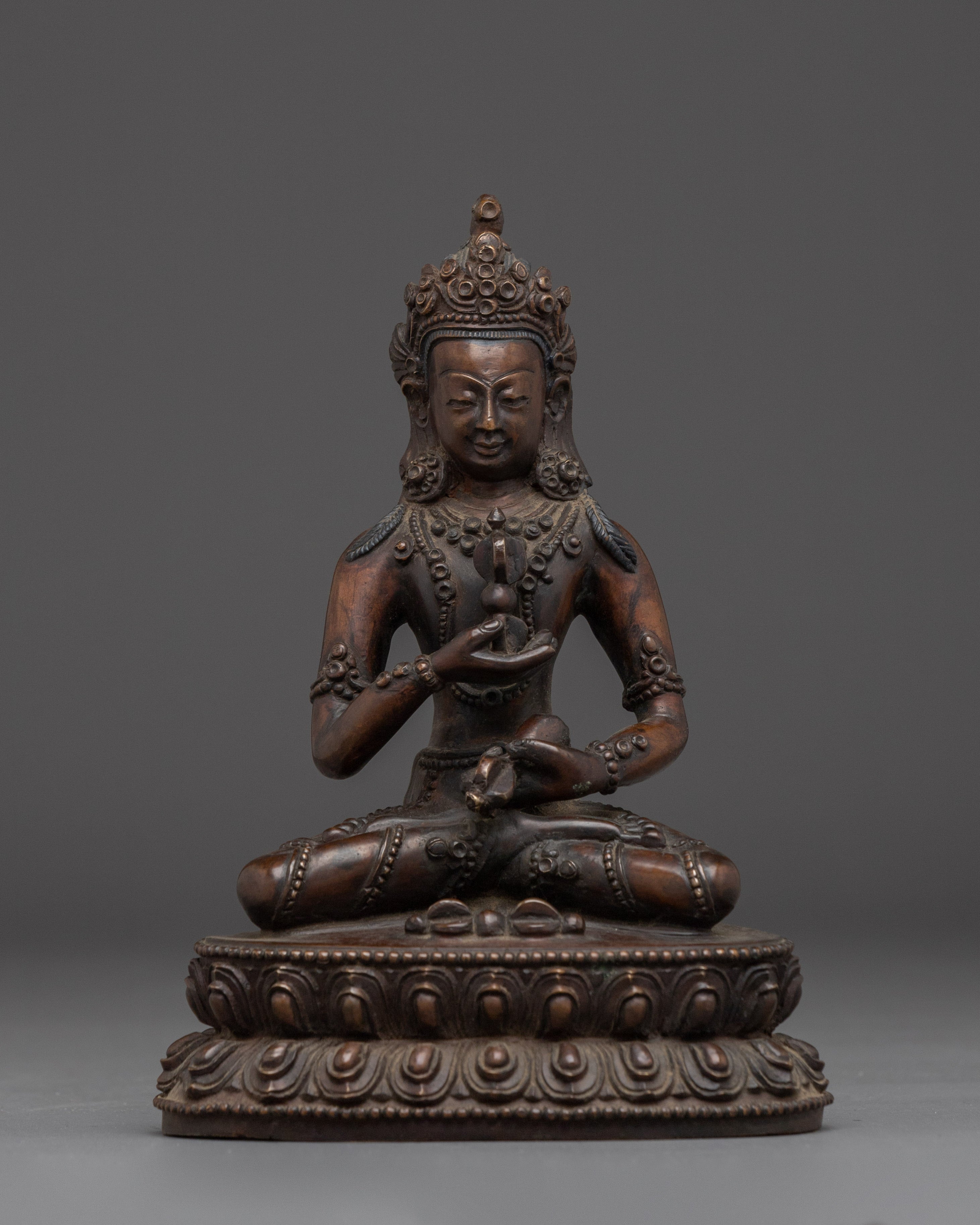 Boddhisattva Oxidized Set | Seven Tibetan Deities