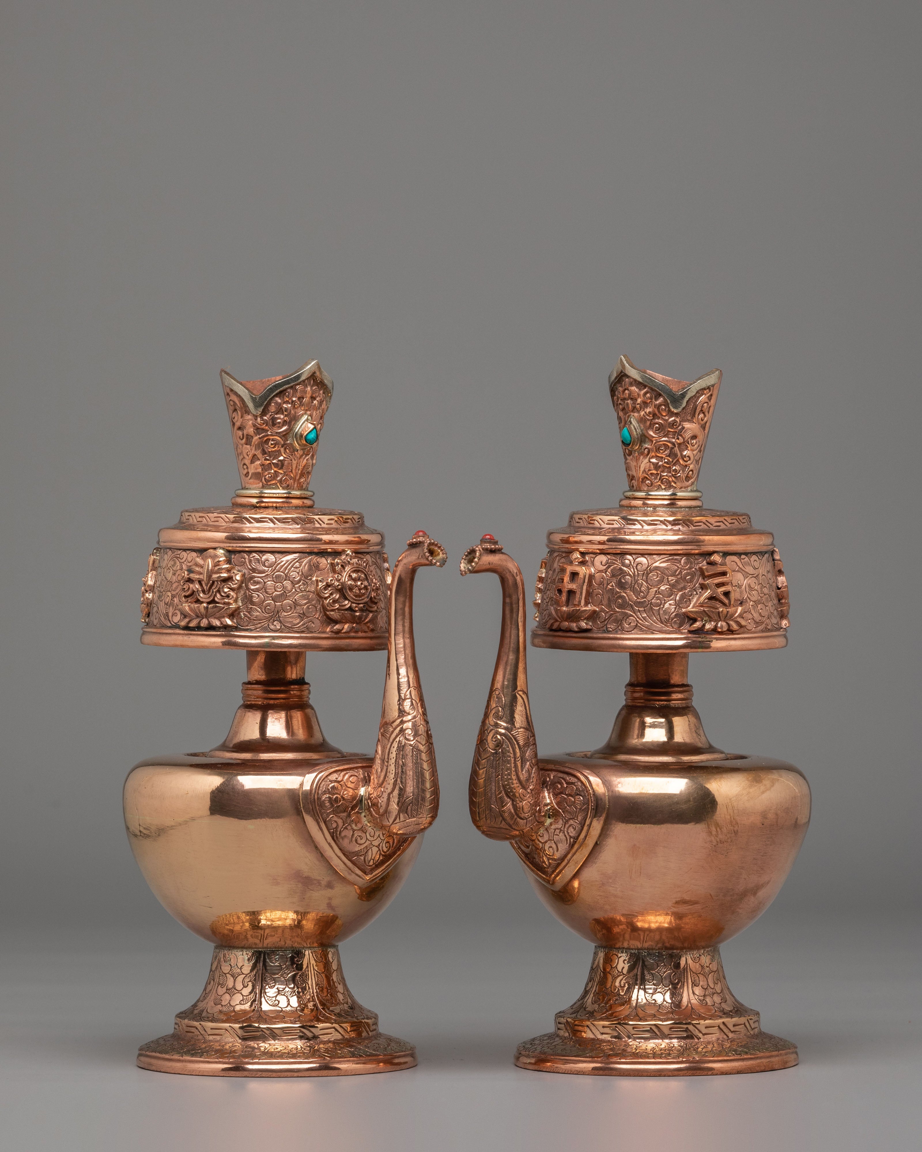 Spiritual Ritual Bhumba Set | Sacred Water Offering Vessel