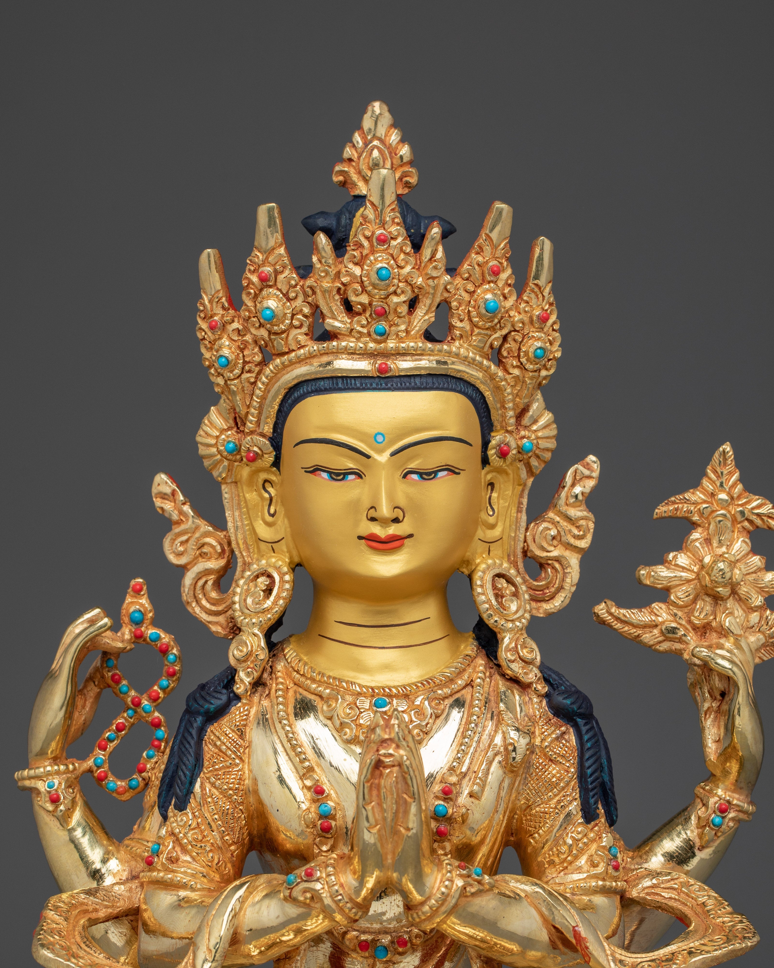 Enlightened Compassion Deity Chenrezig | Protector of Beings