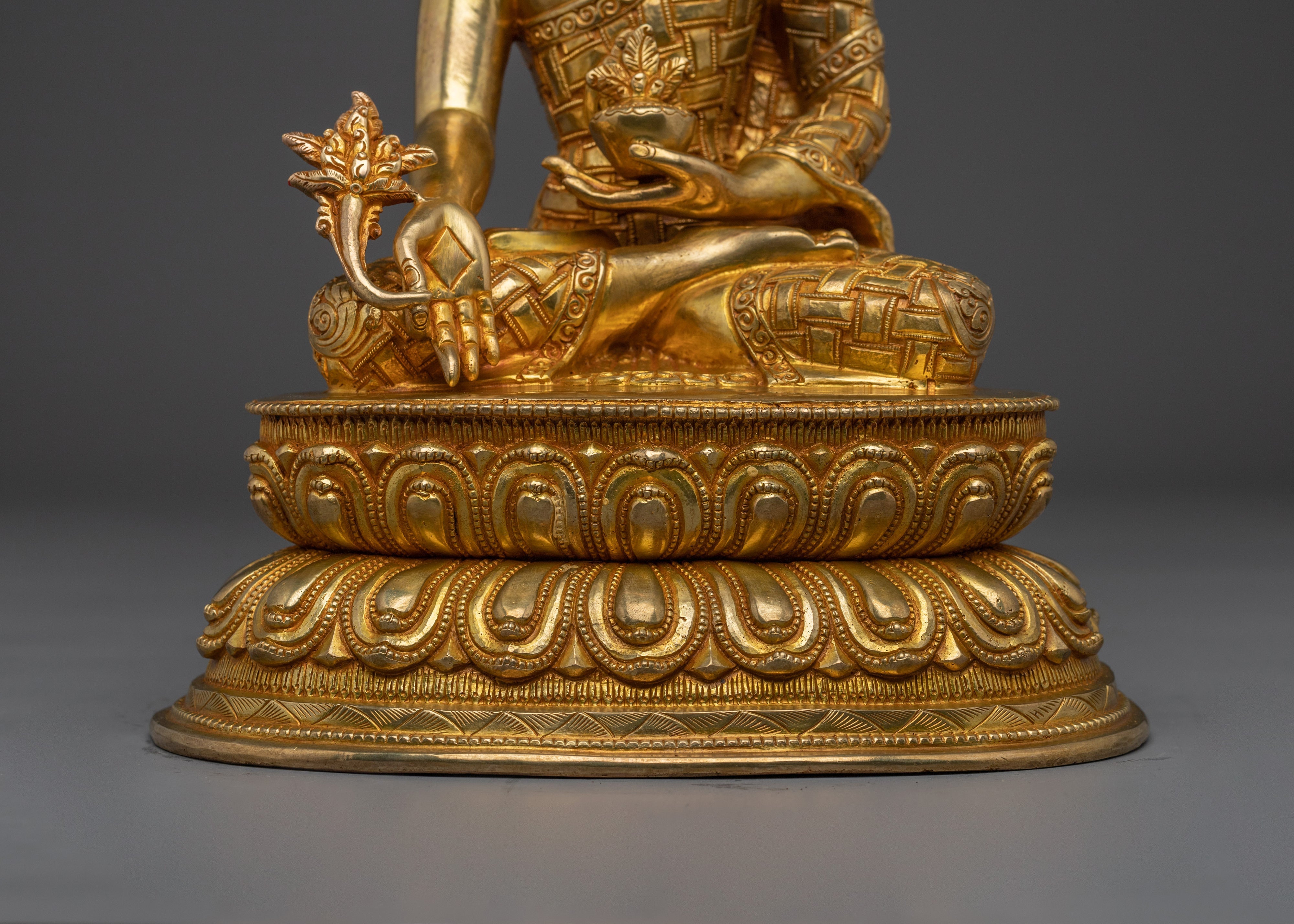 Traditional Medicine Buddha Artwork | Symbolizing healing and longevity