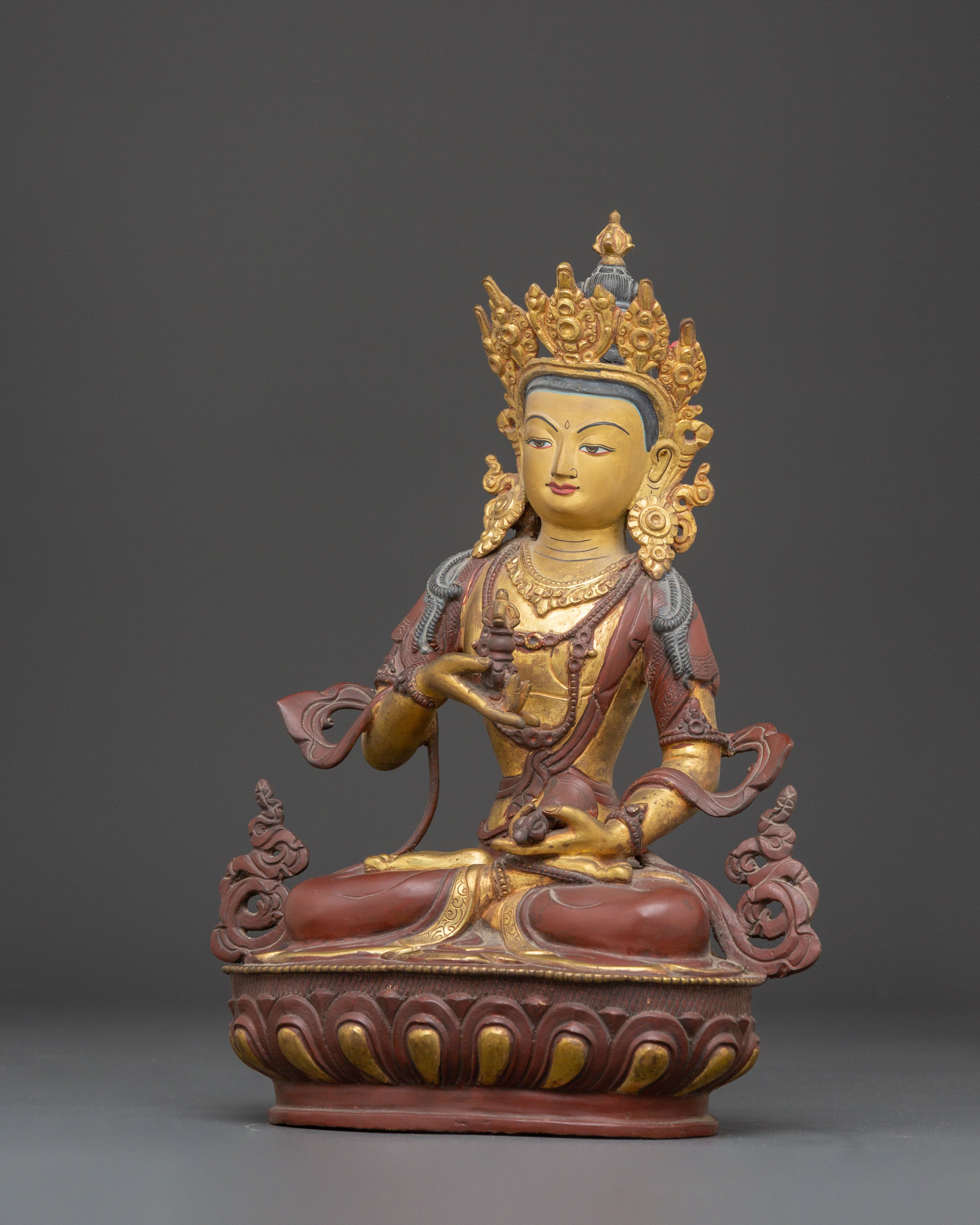 Buddha of Purification Vajrasattva Sculpture | Buddhist Copper Statue