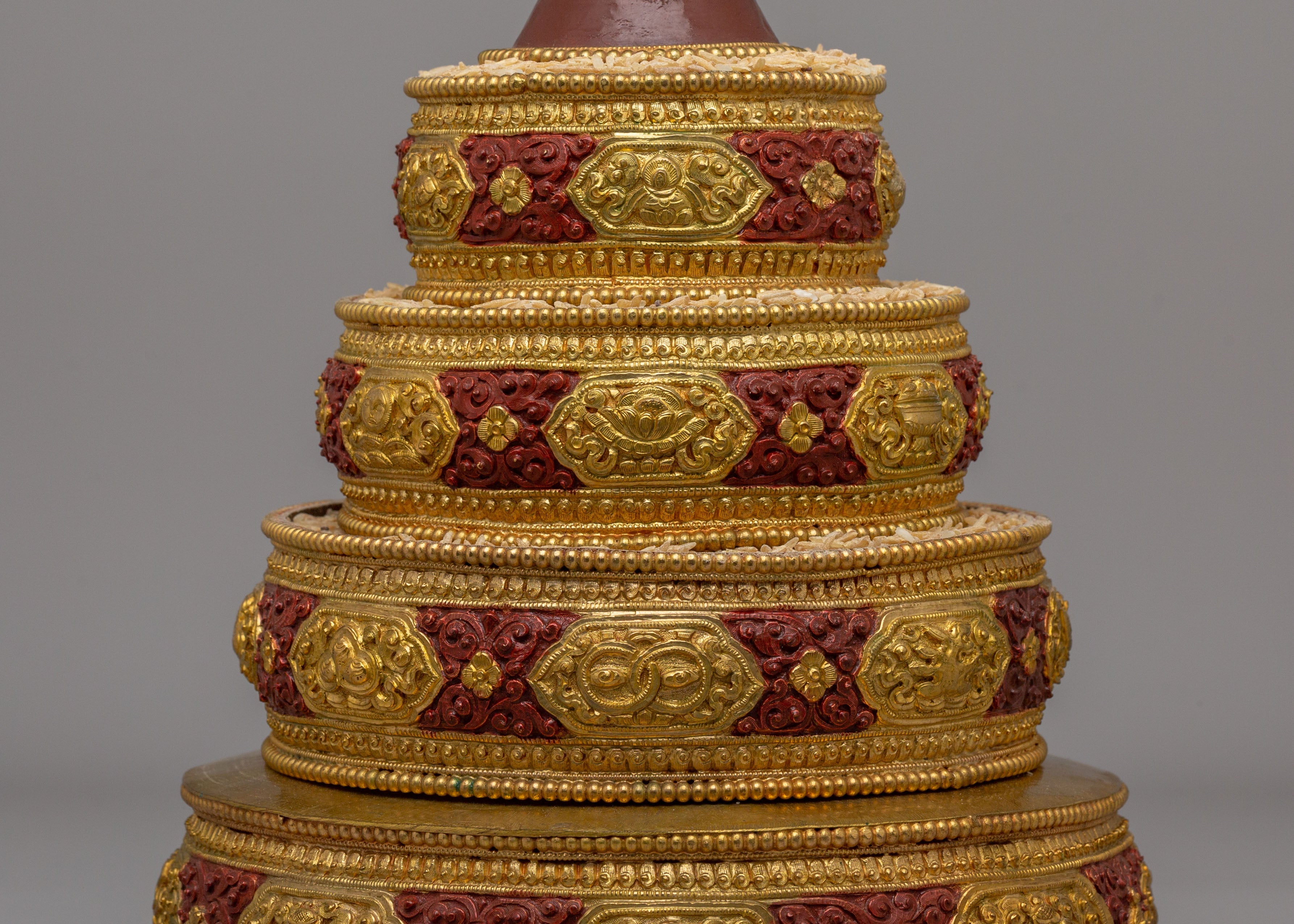 Spiritual Tibetan Altar Mandala | Sacred Buddhist Ritual Artwork