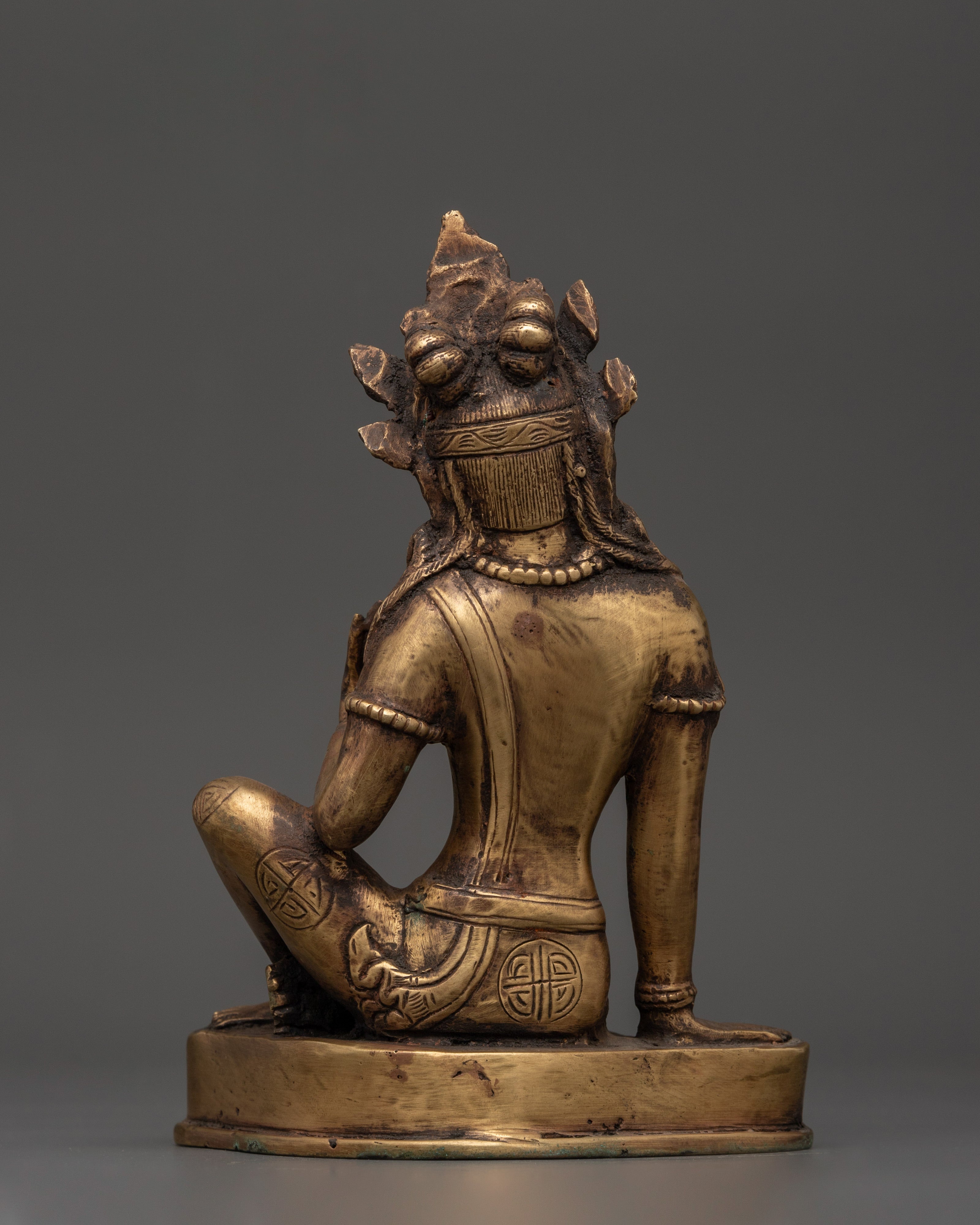 Handcrafted Brass Parvati Statue in Varada Mudra | Sacred Spiritual Home Altar Decor Statue