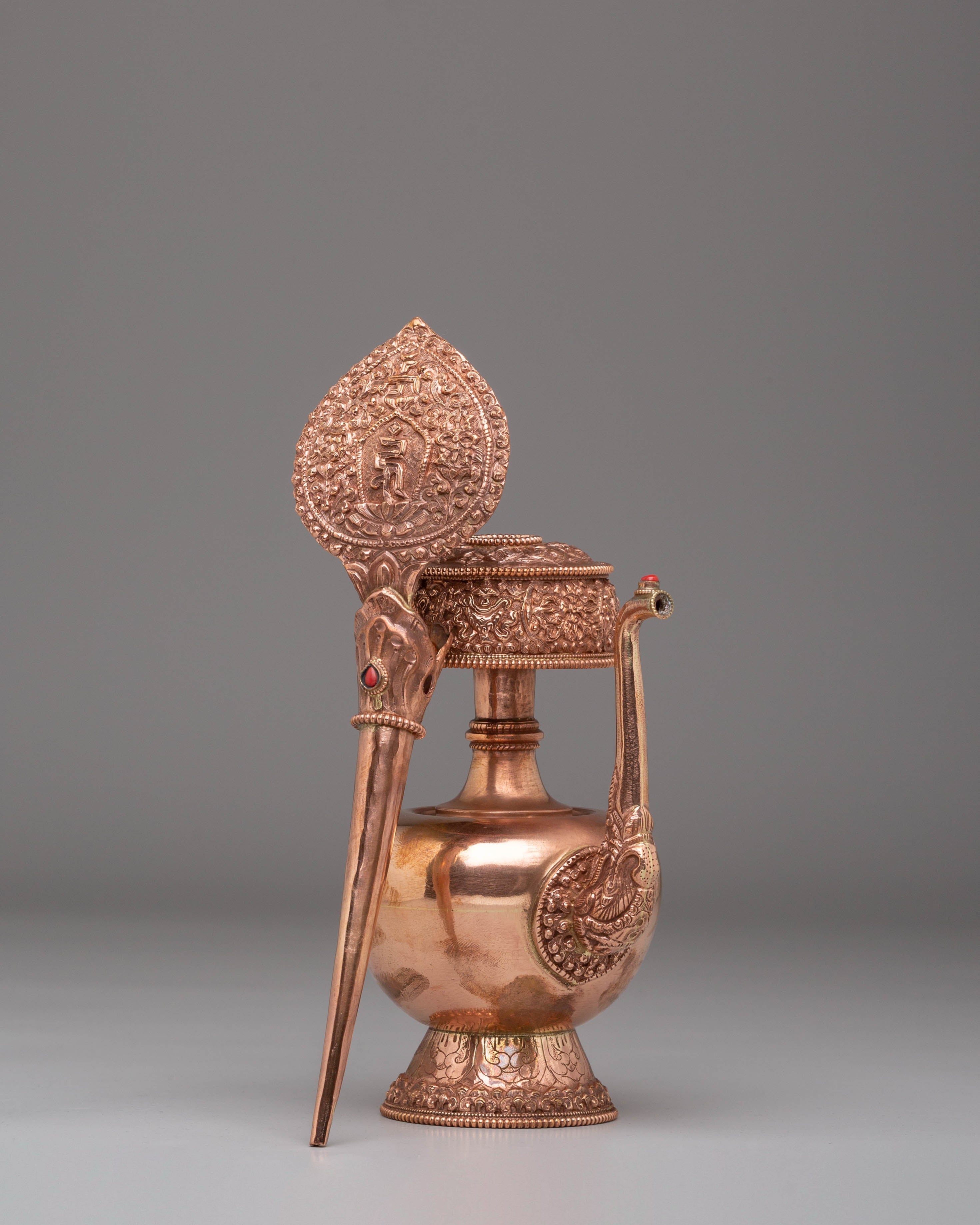 Tibetan Bhumba Offering Vessel | A Sacred Ritual Object for Spiritual Ceremonies