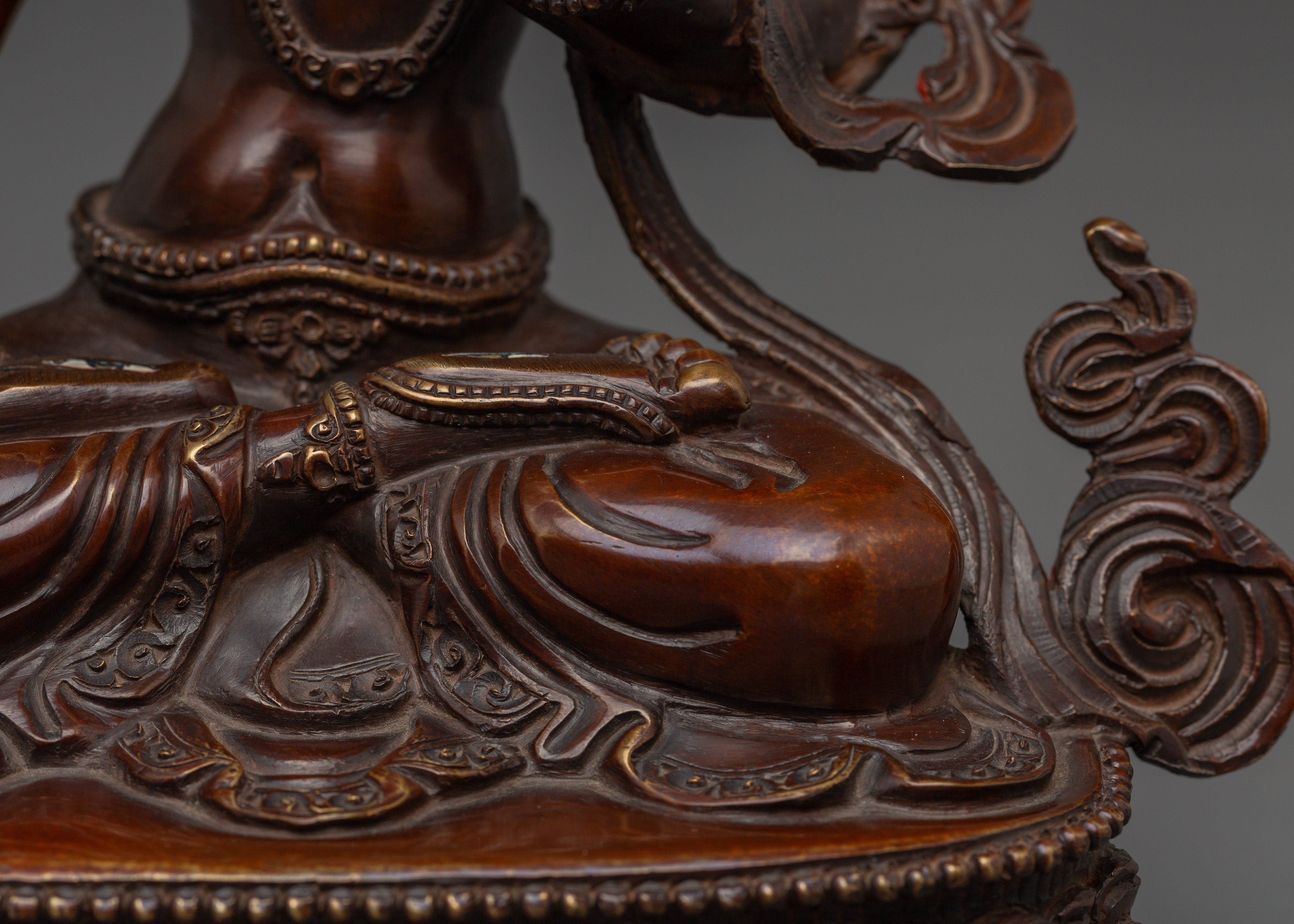 Himalayan Sitatara Altar Decor Statue | Buddhist Sculpture for Meditation