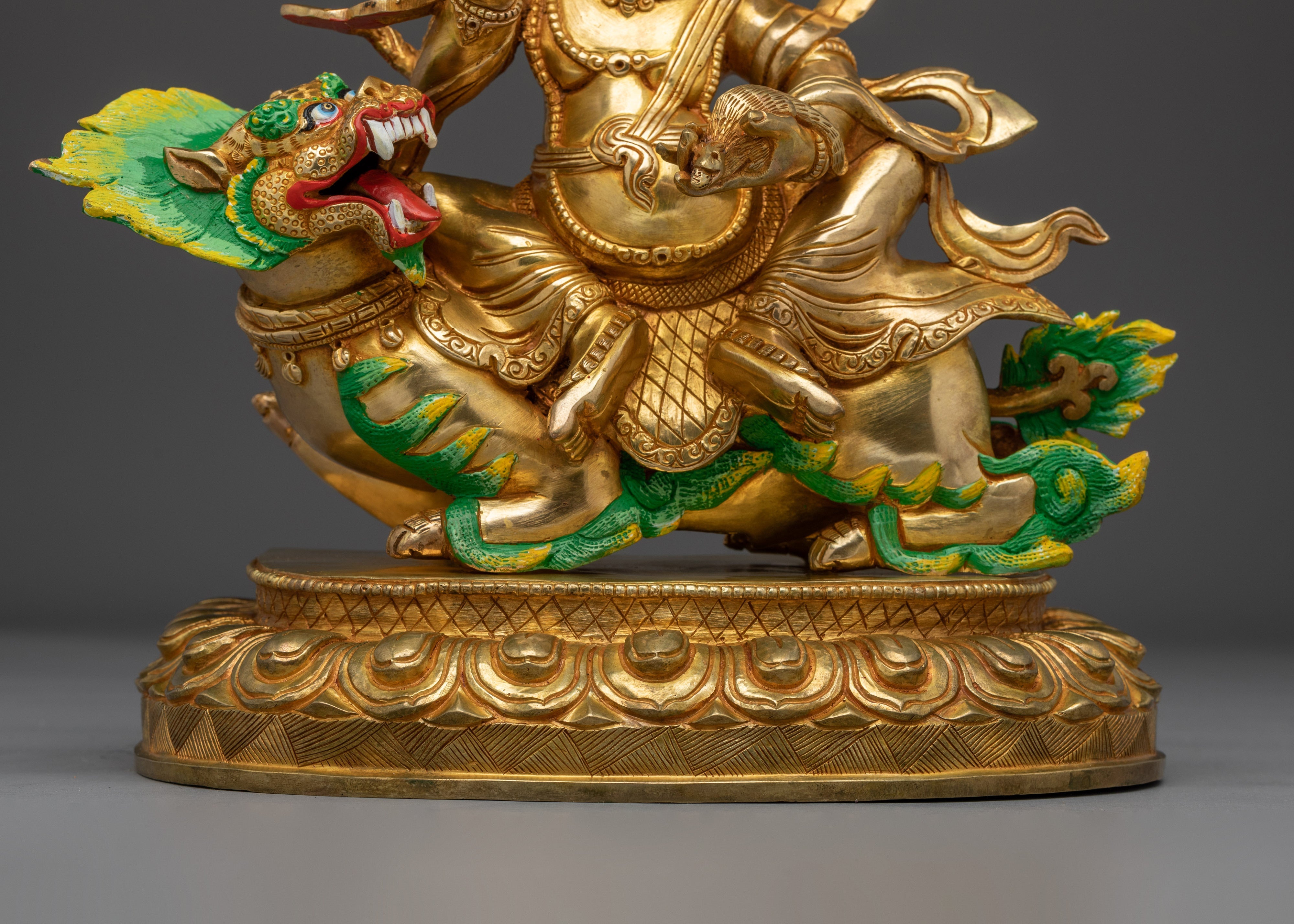 Guardian King Namtoshe Statue | Tibetan God of Wealth