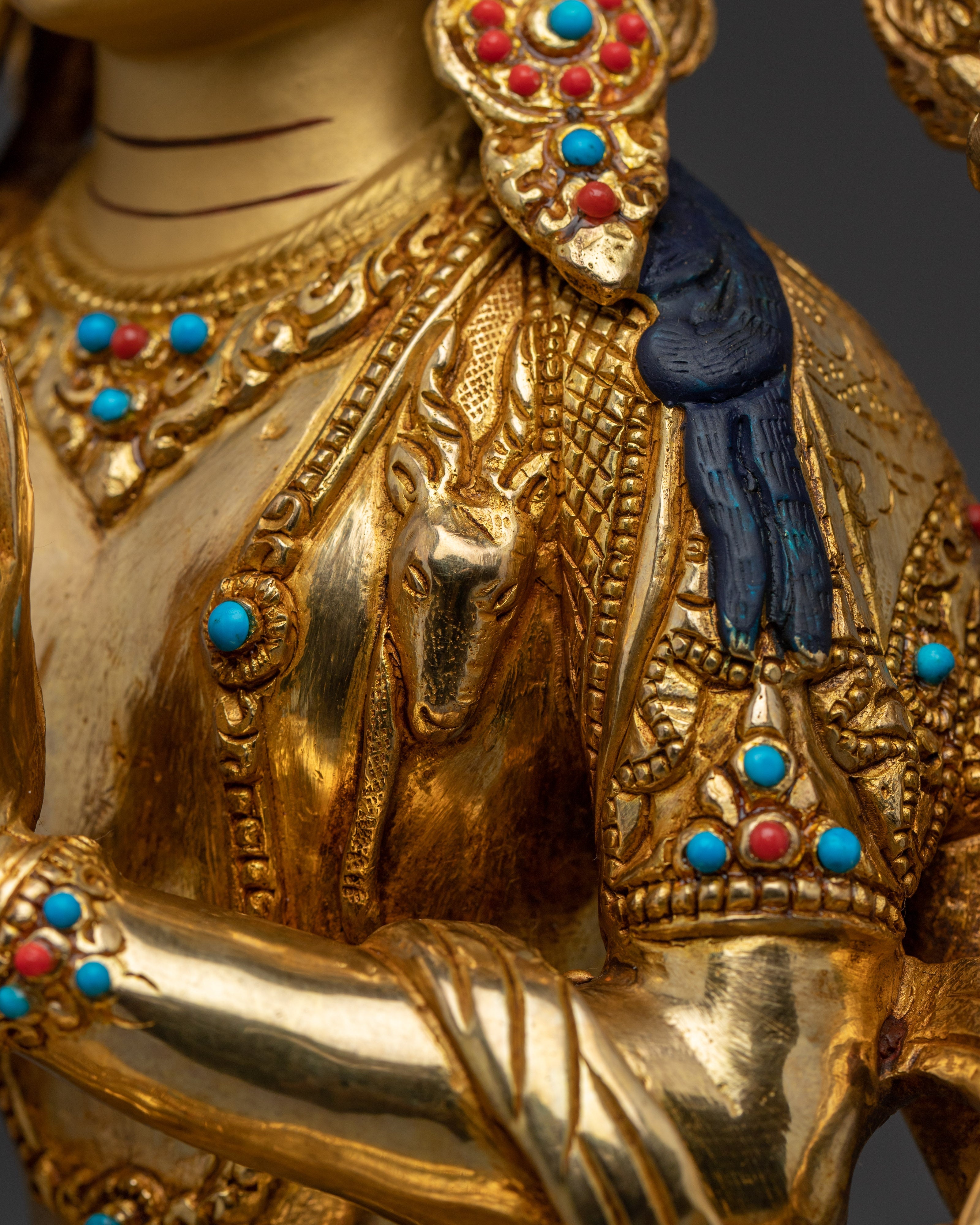 Bodhisattva of Kindness Chenrezig Statue | Avalokiteshvara Artwork