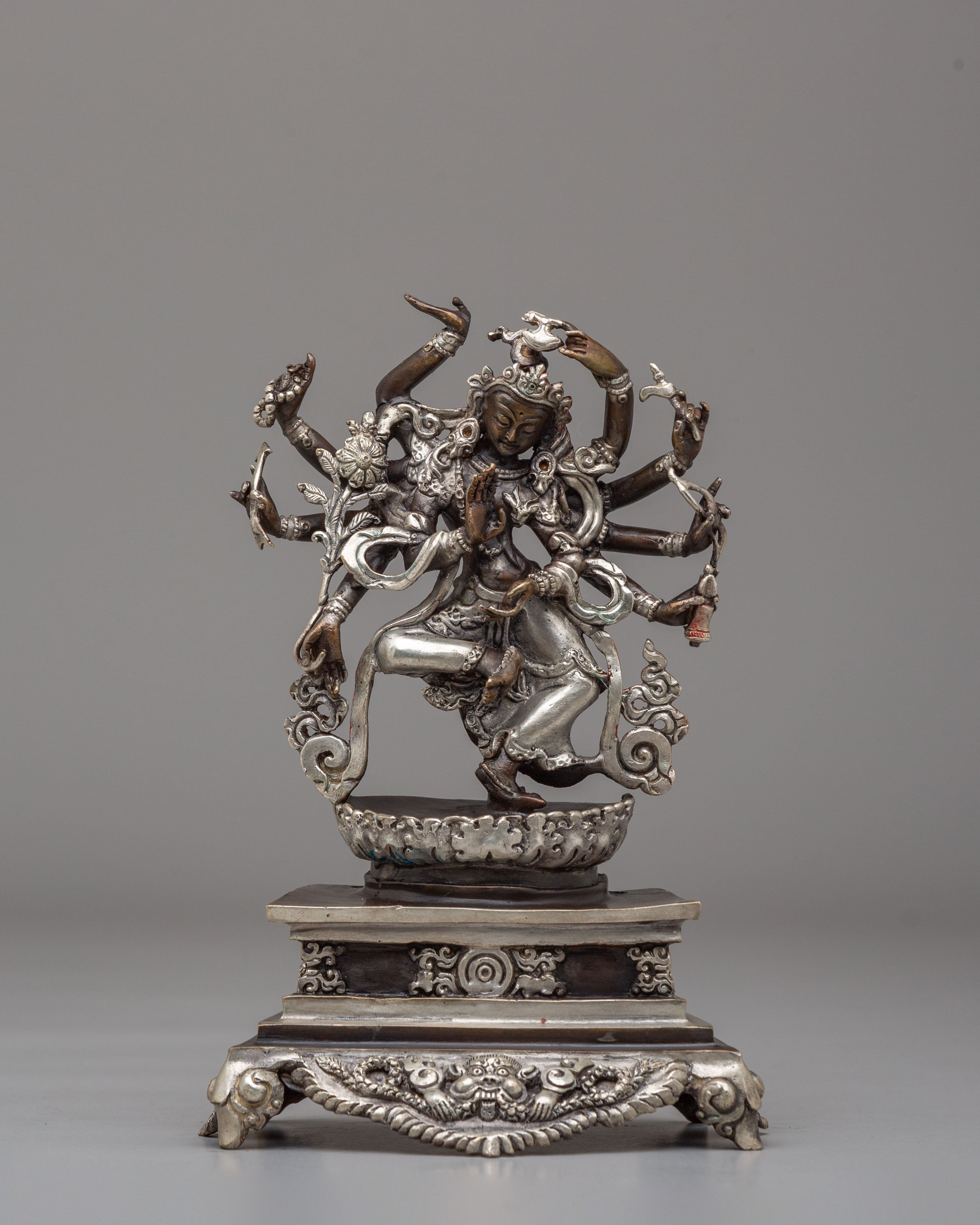 Buddhist Deity Chakrasamvara Statue | Symbol of Spiritual Union and Enlightenment