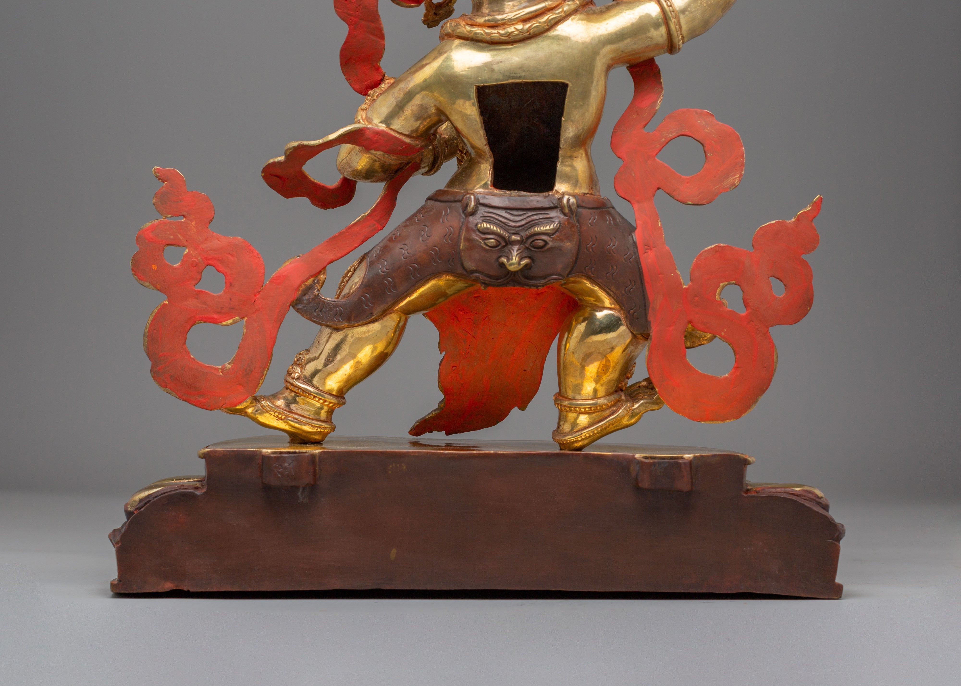Vajrapani Handcrafted Sculpture | The Protector and Guide of Gautama Buddha
