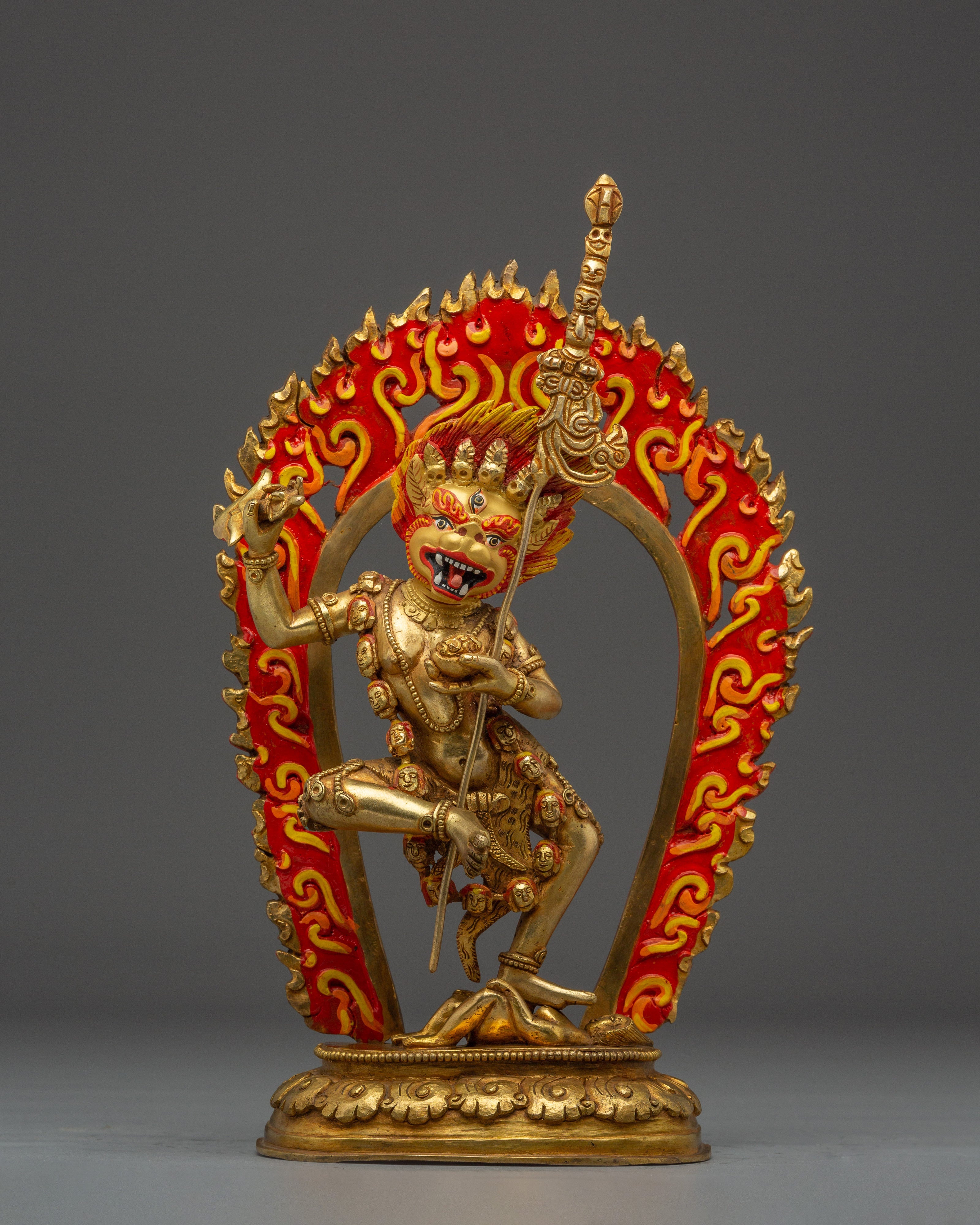 Fierce Simhamukha Statue 