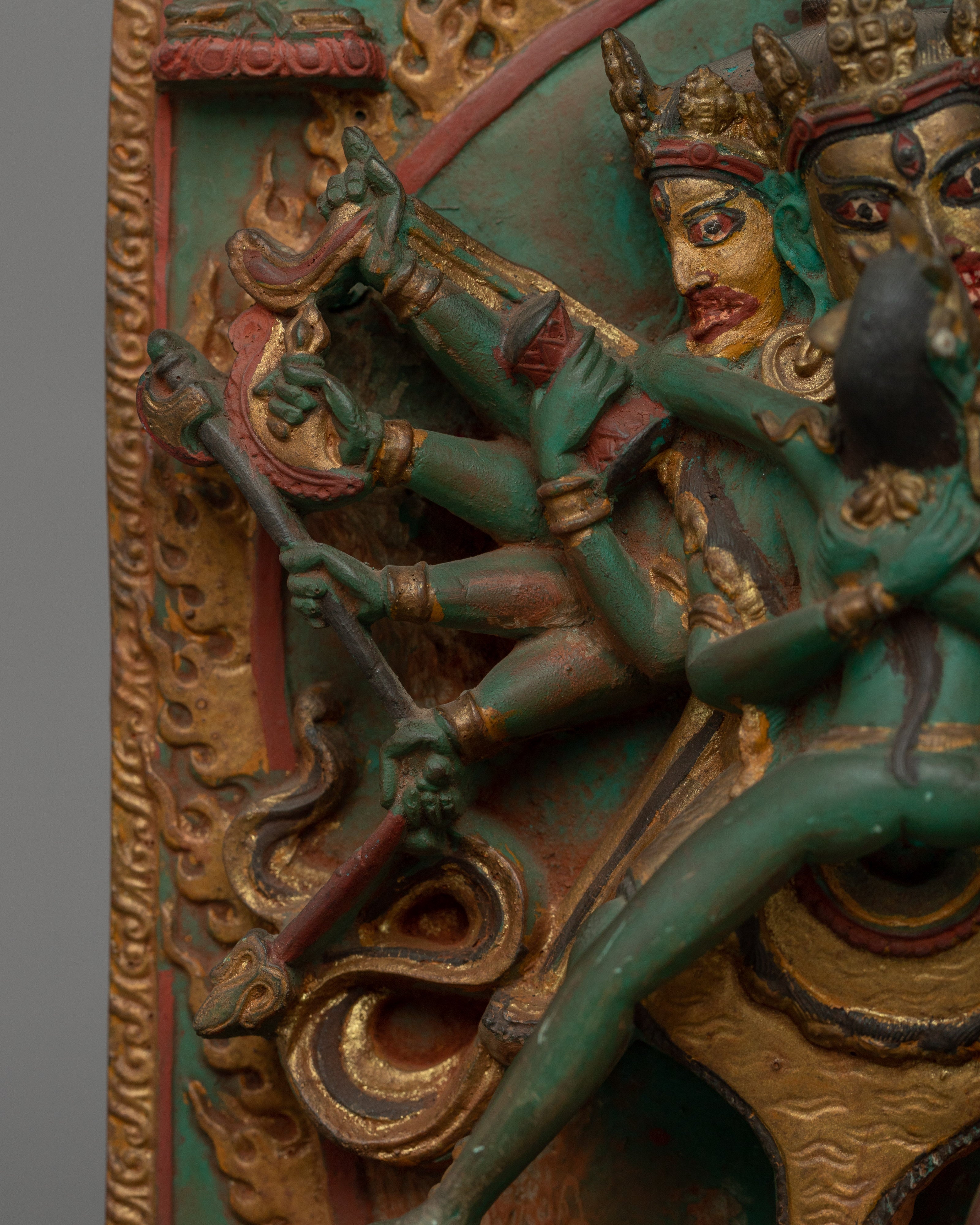 Chakrasambhara Yidam Statue | The Supreme Tantric Deity