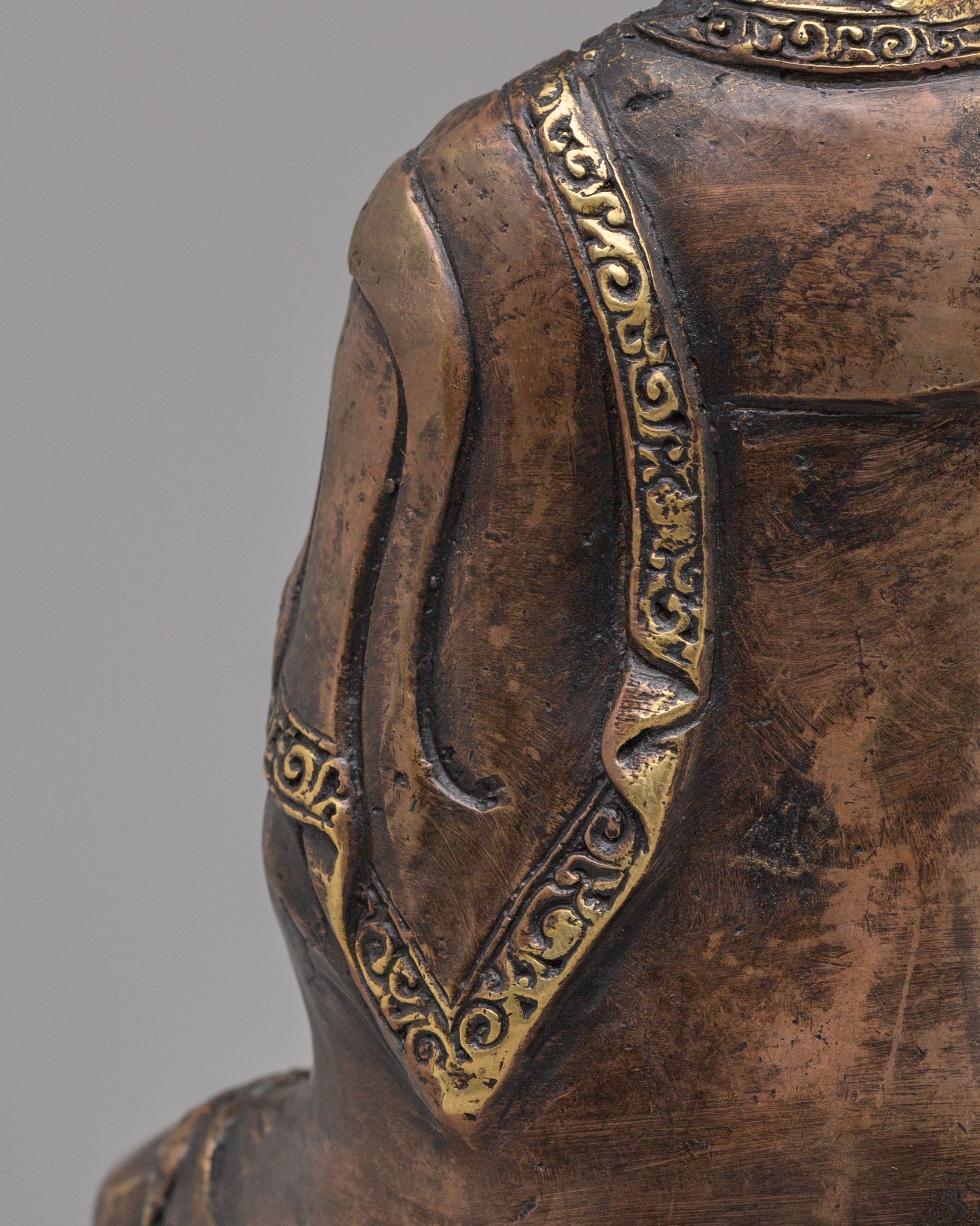Amogasiddhi Meditation Deity Statue | Himalayan Buddhist Art
