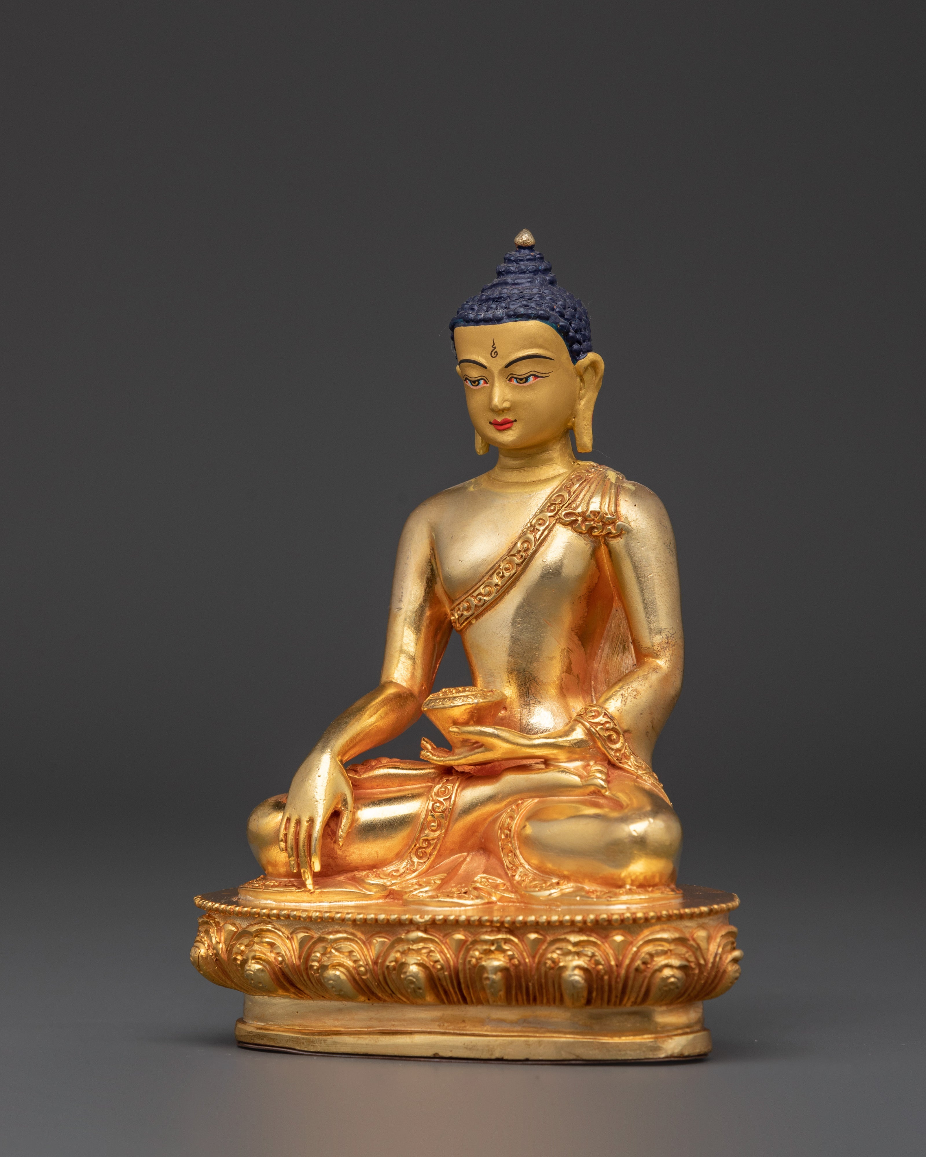 Shakyamuni buddha Mindfulness statue | Copper Buddha