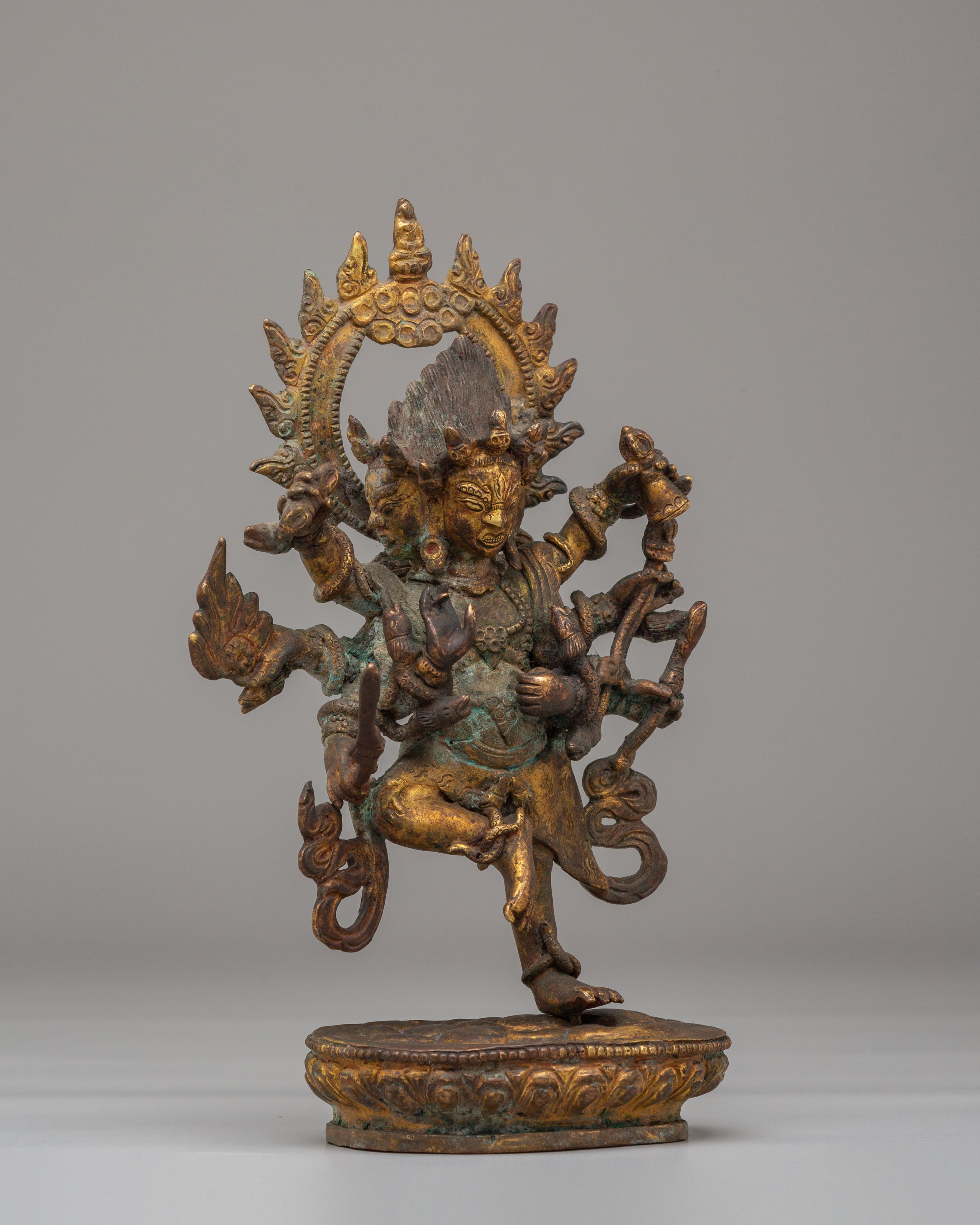 Traditional Ucchusma Figurine | Buddhist Purification Deity