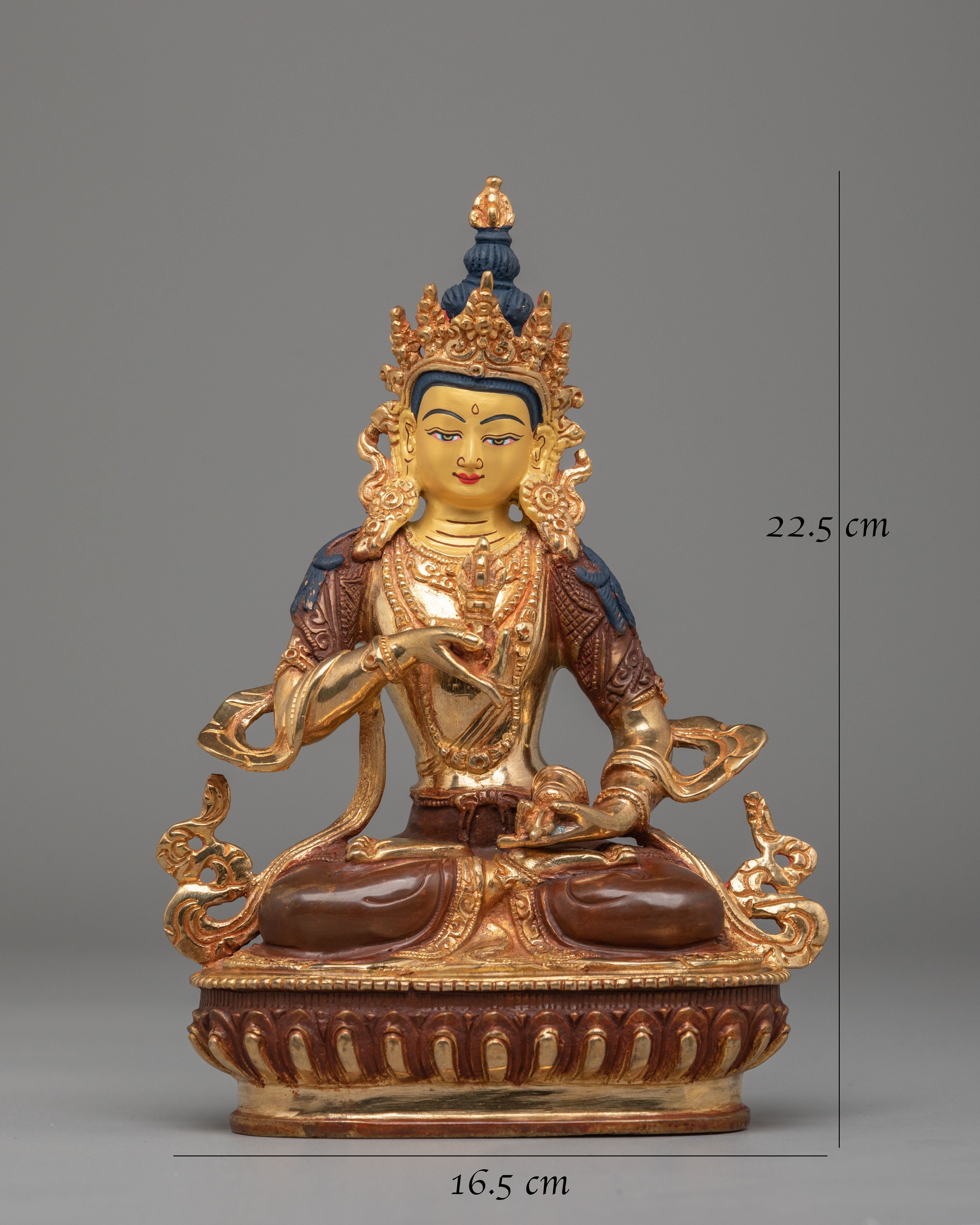 Handcrafted Purification Vajrasattva Statue | Tibetan Buddha Figurine for Meditation